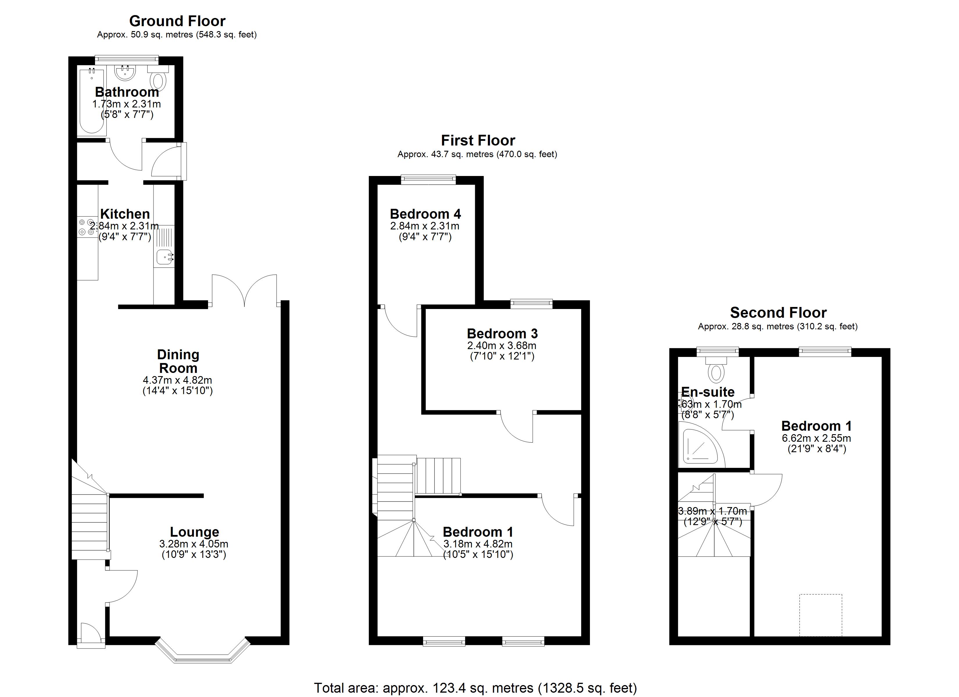 55, Gravesend Road, Rochester floorplan