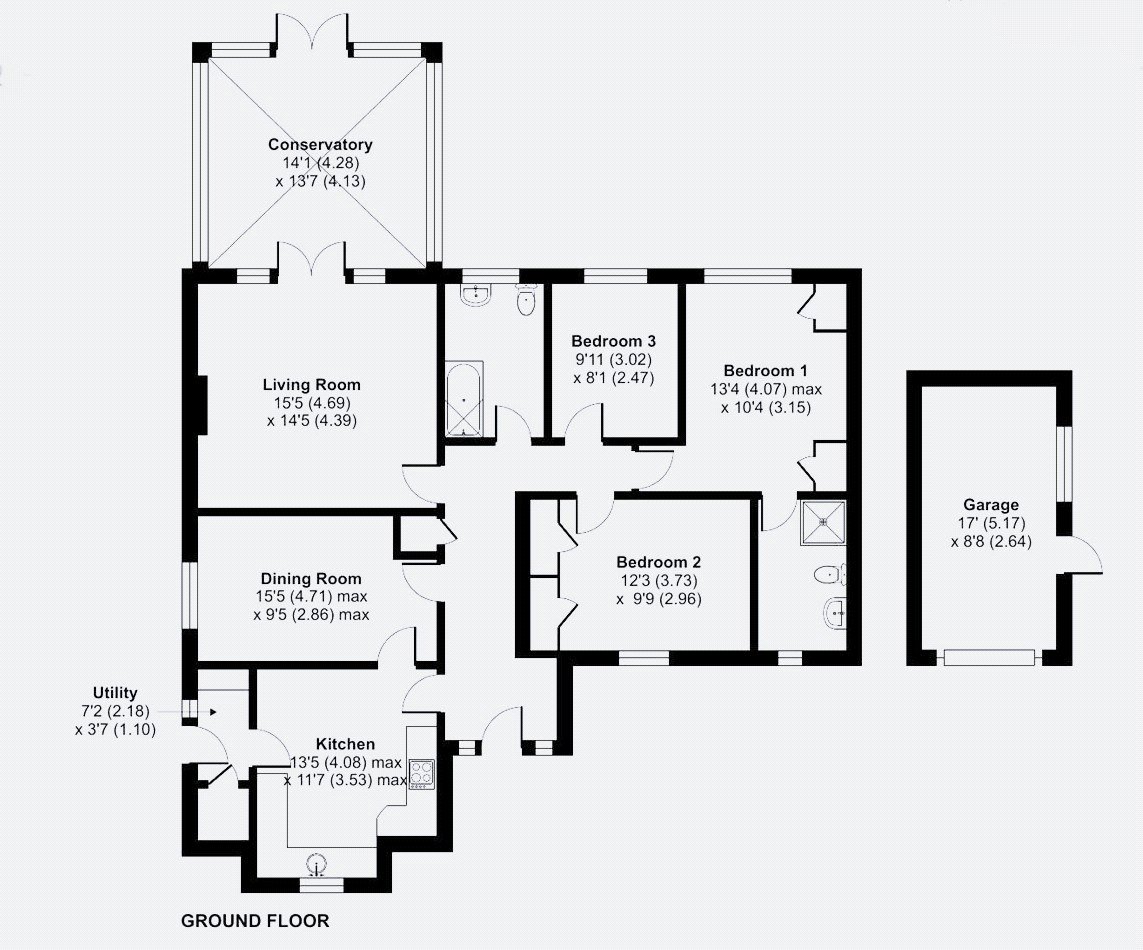 35, Manor Crest, Shrewsbury floorplan