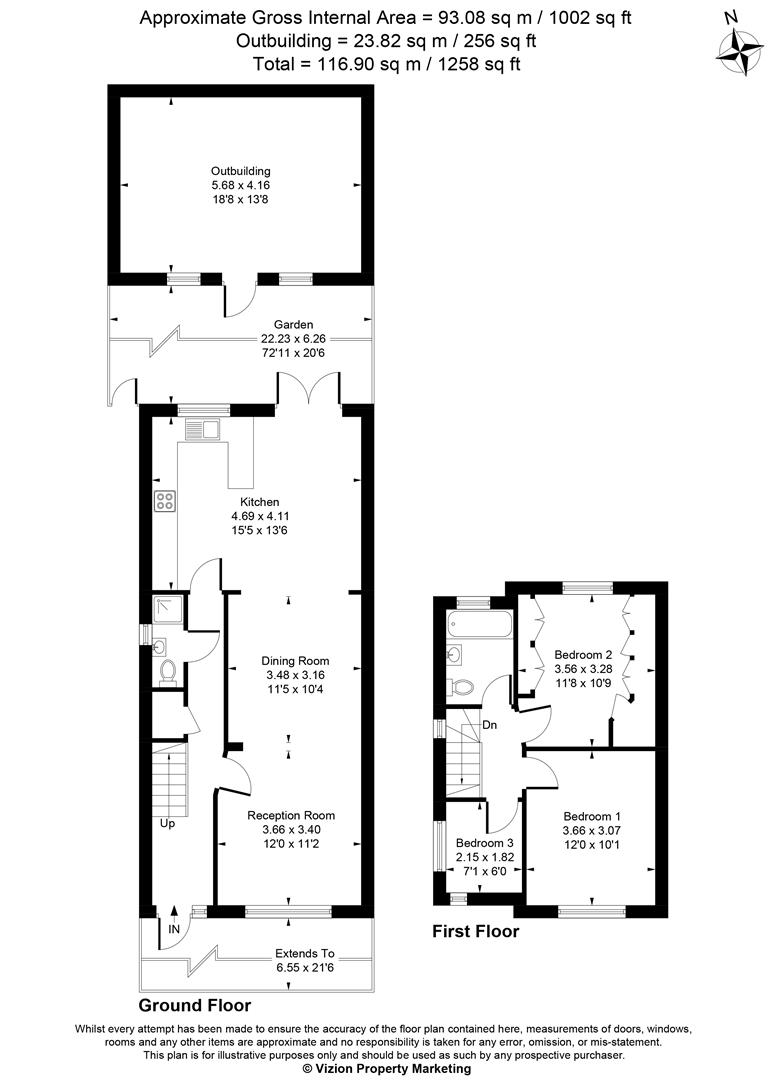 Clairvale Road, Hounslow floorplan