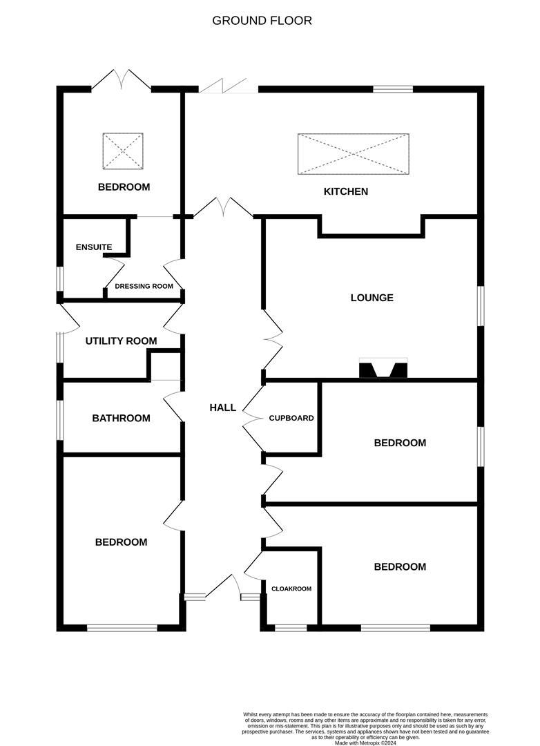 3, Hall Drive, North Runcton floorplan