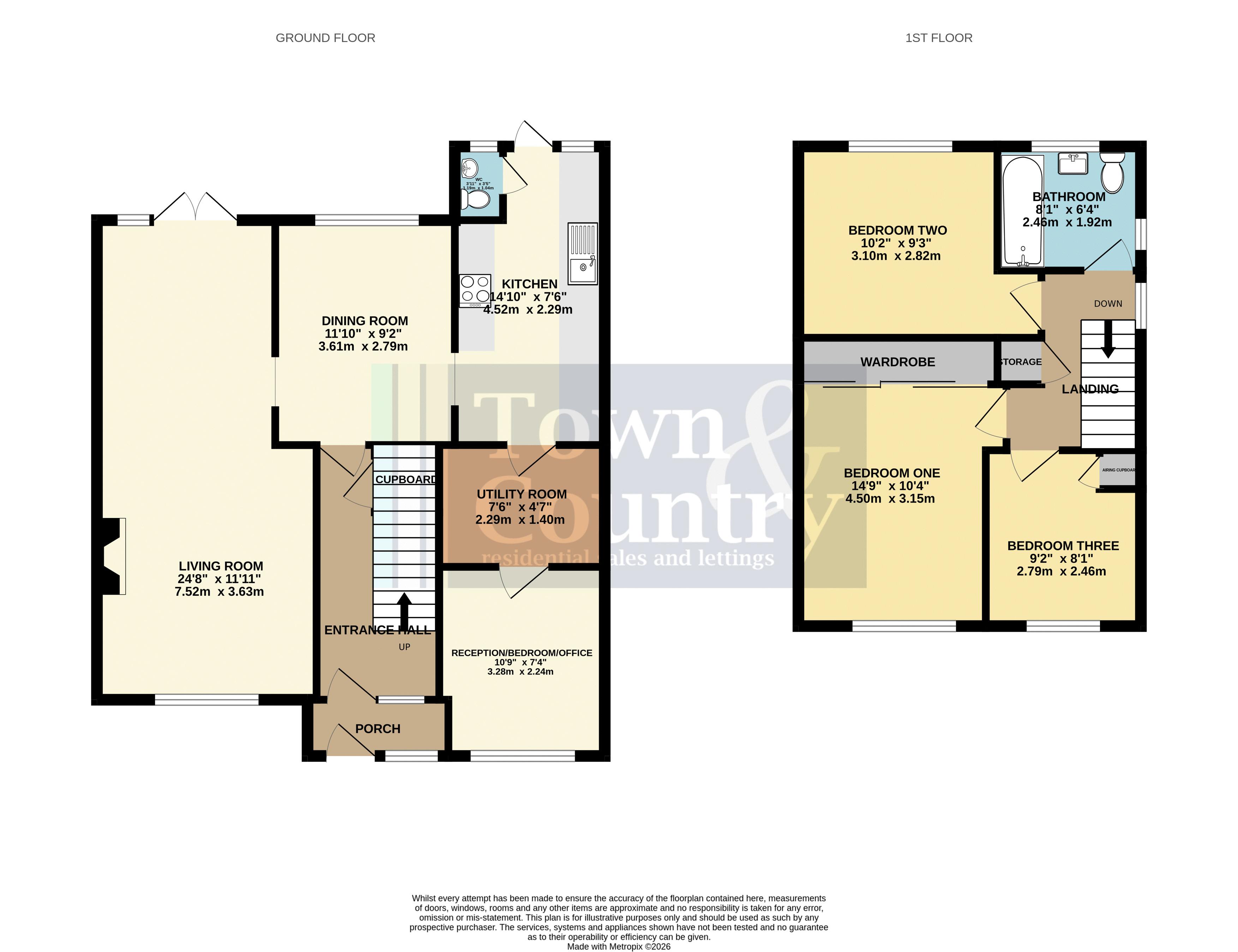 22, Marsh Way, Colchester floorplan