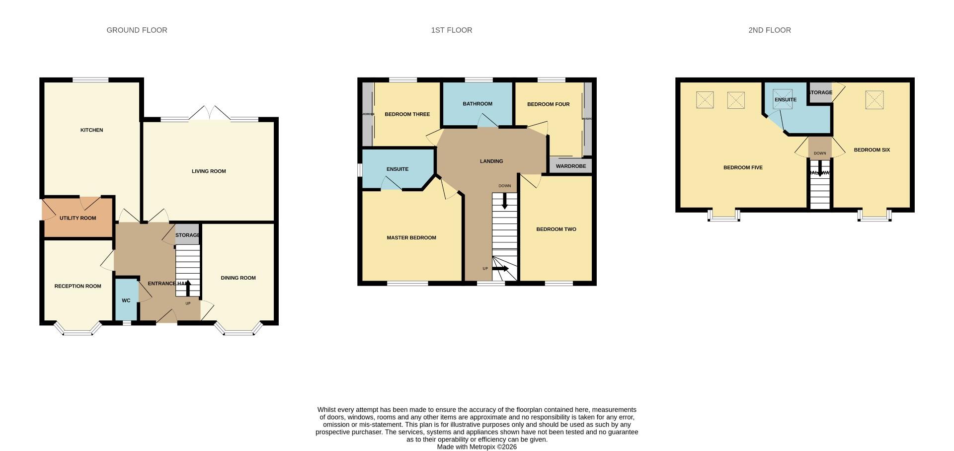 3, Bulman Walk, Crook floorplan