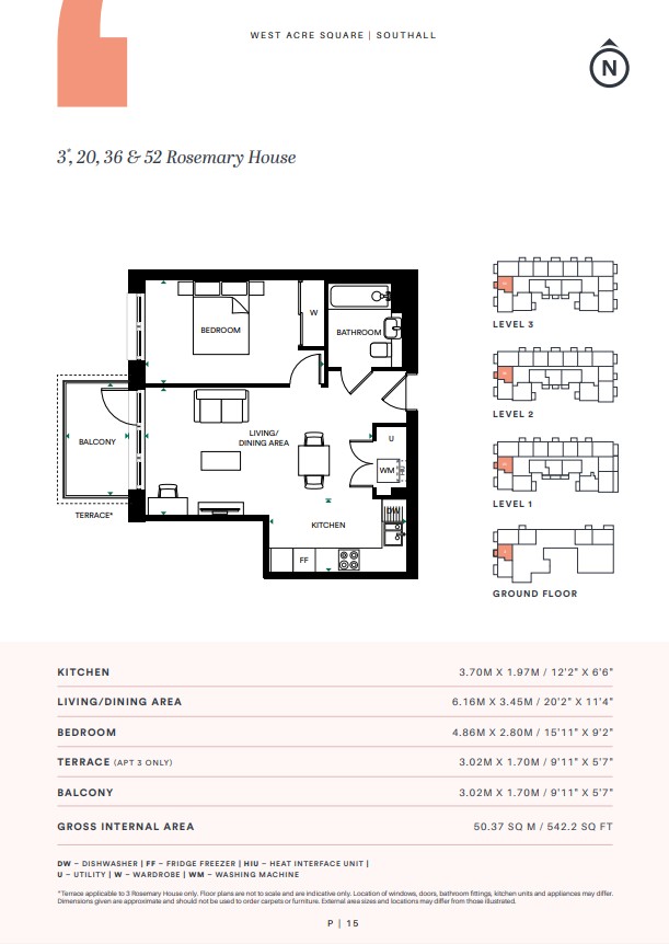 F0-03, Samara Drive, Southall floorplan