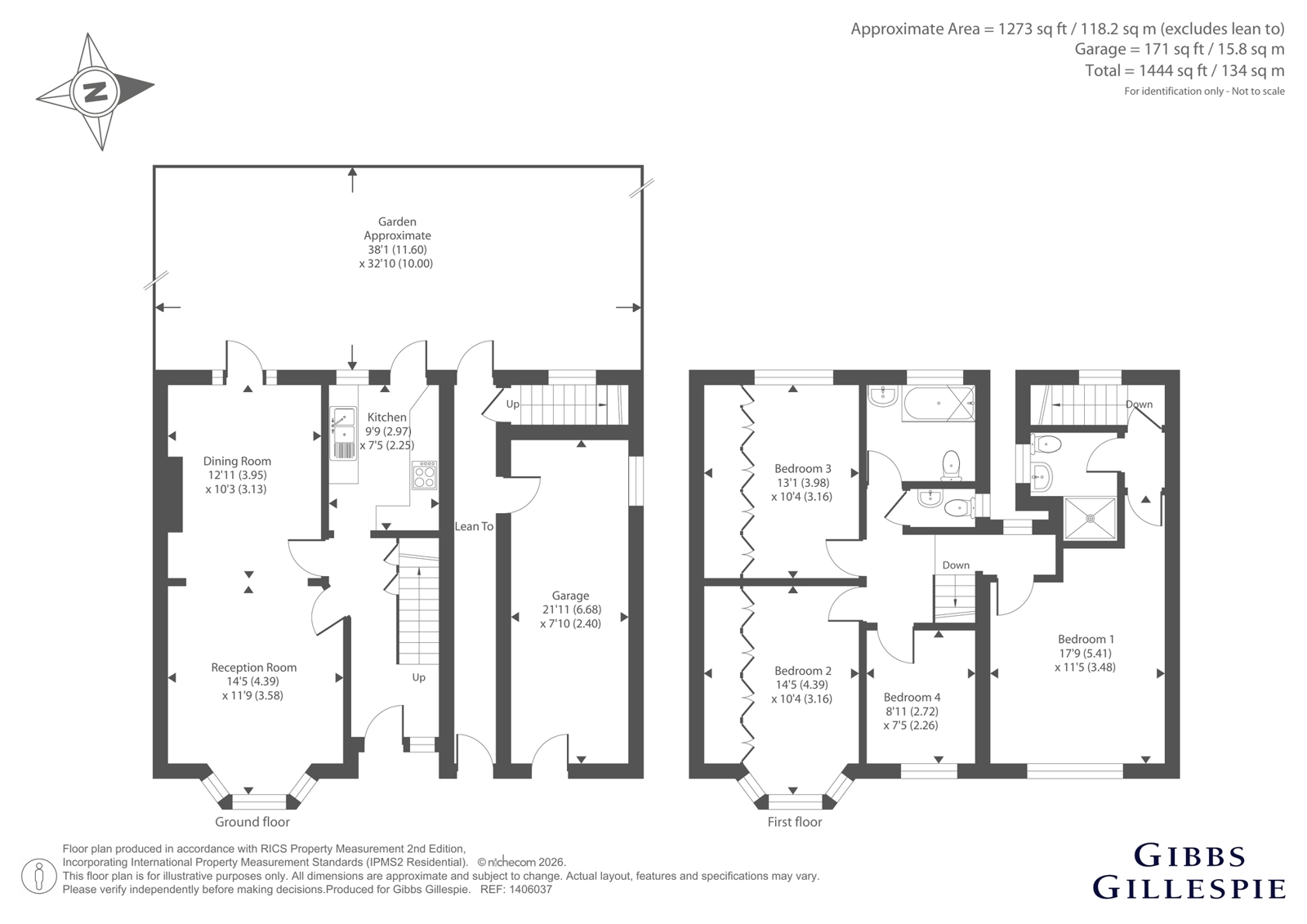 92, Oldfields Circus, Middlesex floorplan