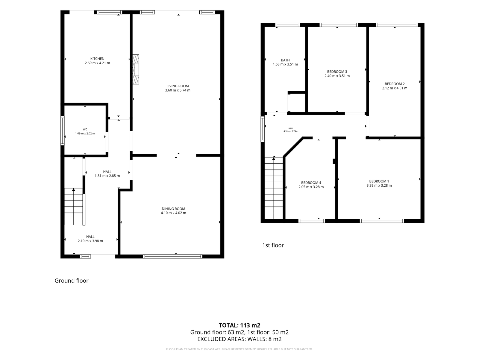 7, Worcester Close, Heolgerrig floorplan