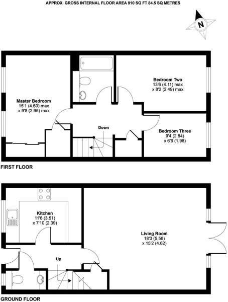 3 Bedrooms Terraced house to rent in St. Agnes Way, Reading RG2