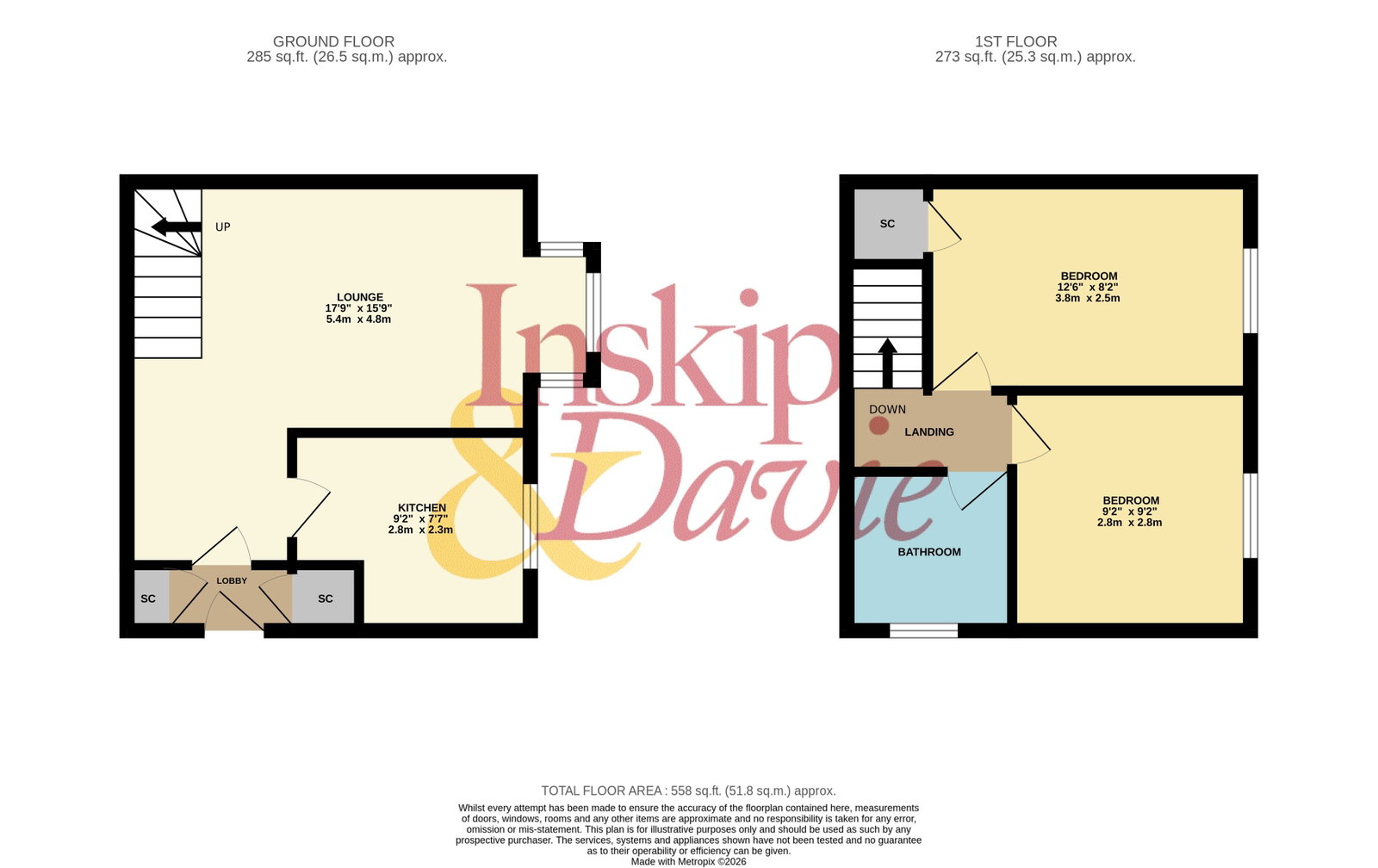 89, Laburnum Road, Sandy floorplan