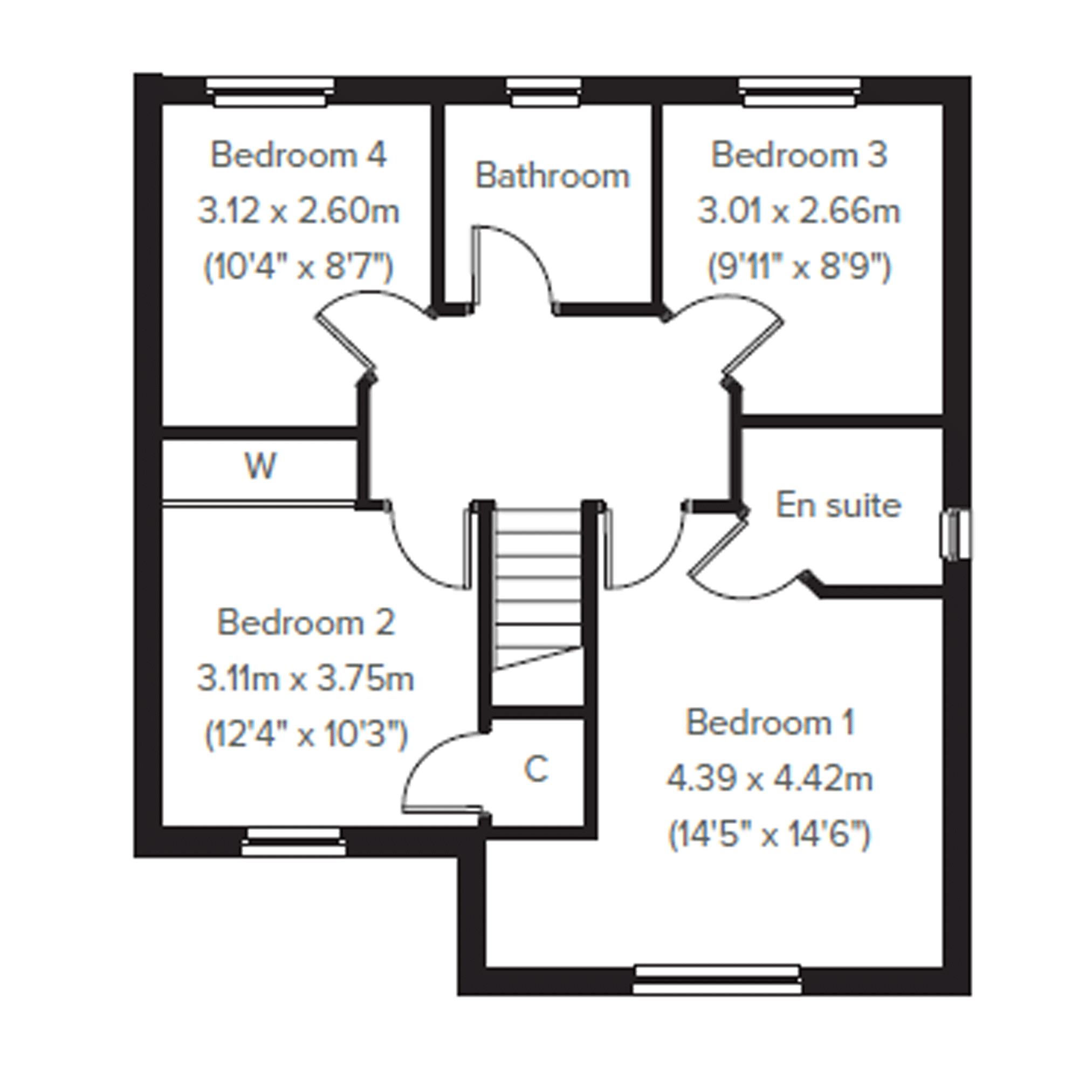 878, Beaufort Way, Bradwell, Great Yarmouth floorplan