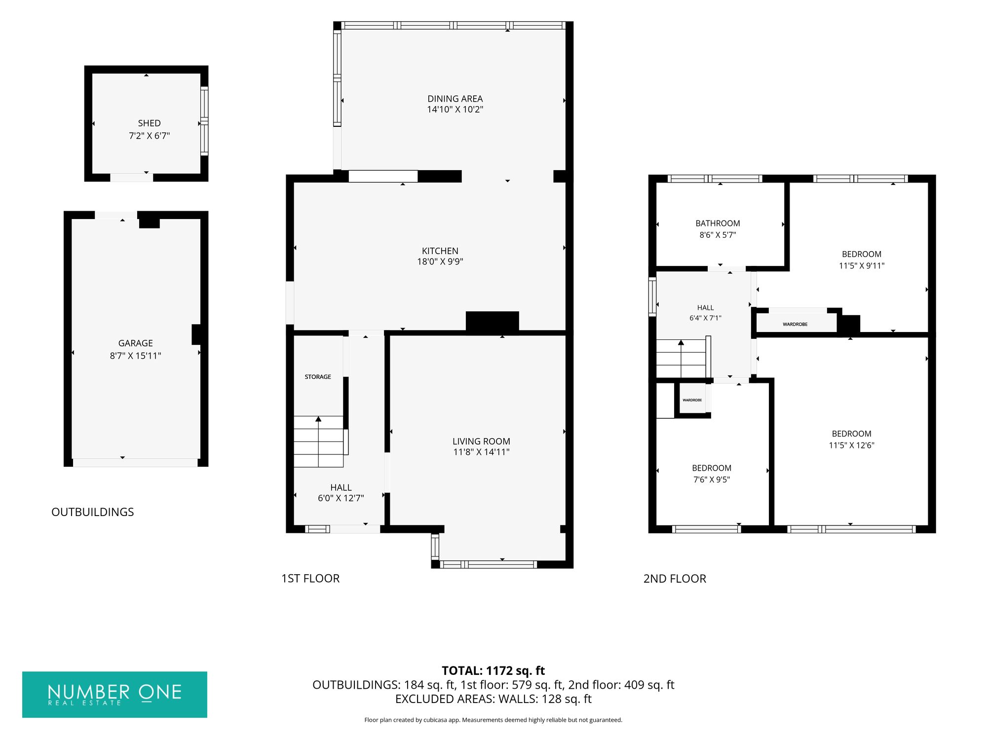 36 Summerfield Lane, Caerphilly floorplan