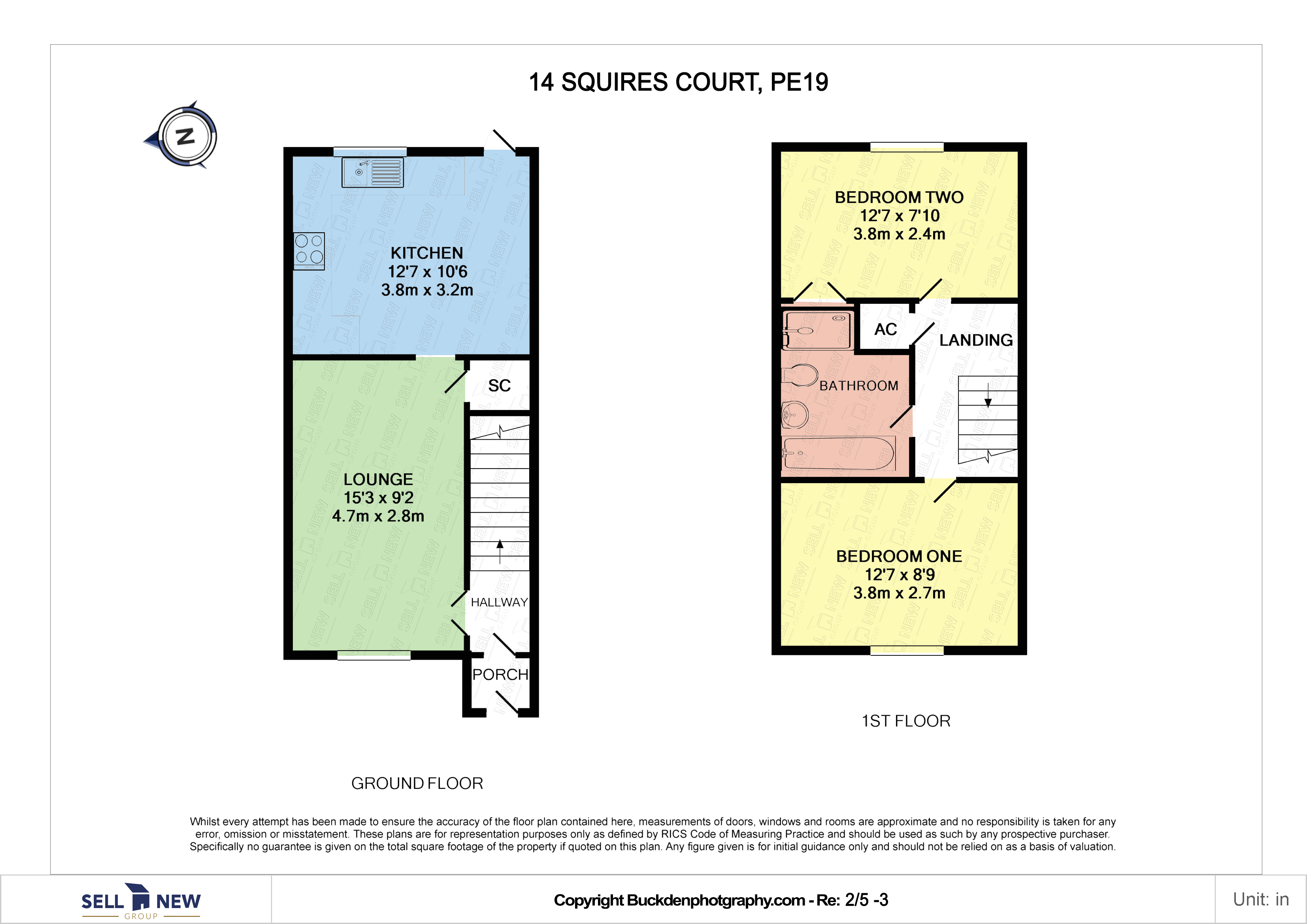 2 Bedrooms Terraced house for sale in Squires Court, Eaton Socon, Cambridgeshire PE19