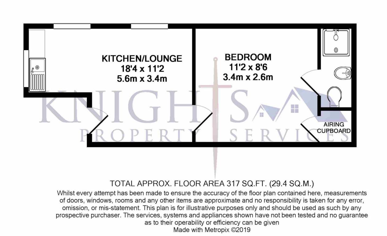 1 Bedrooms Flat for sale in Kingsway, Camberley GU17