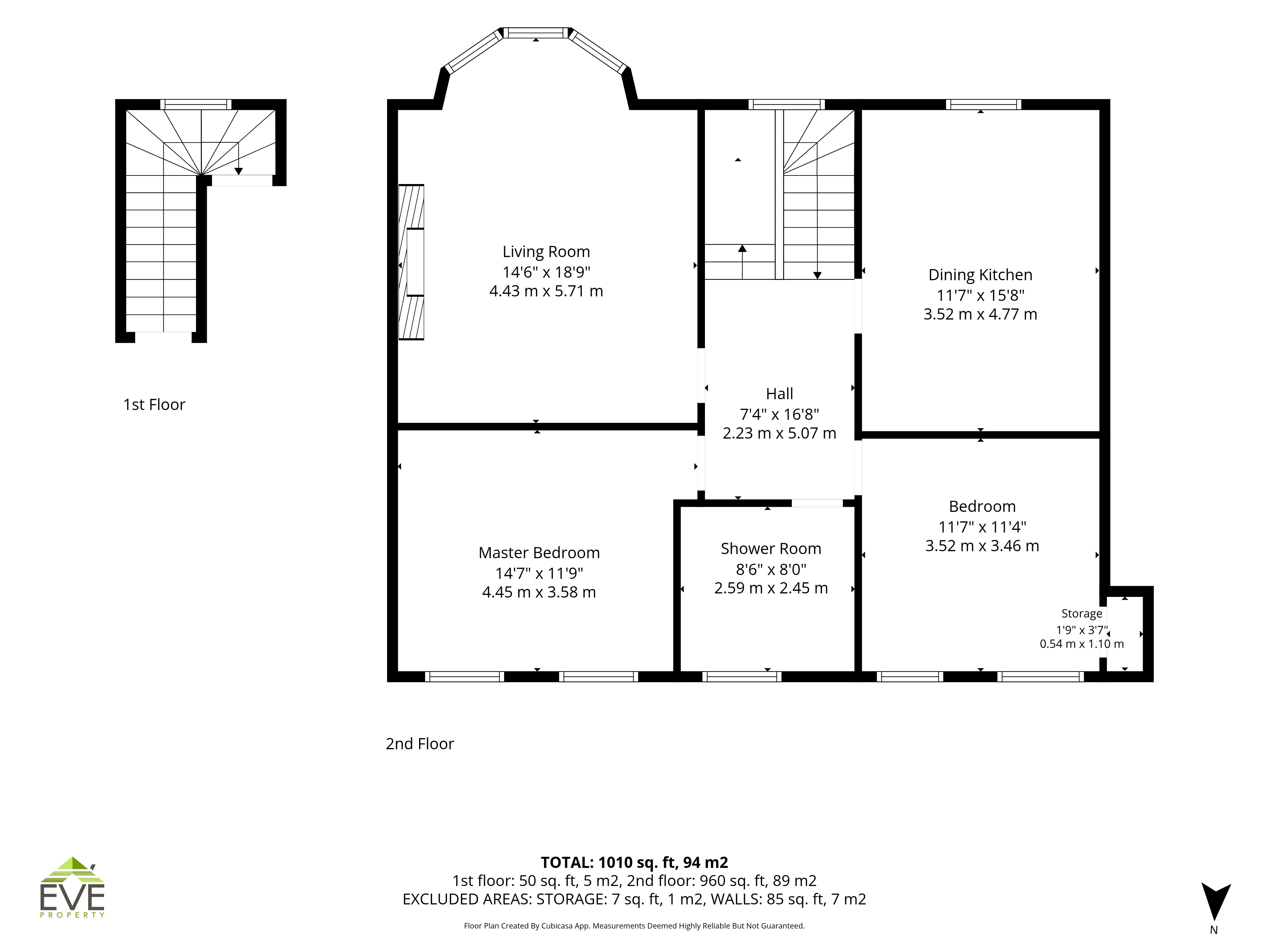 G3, 95, Dumbarton Road, West Dunbartonshire floorplan