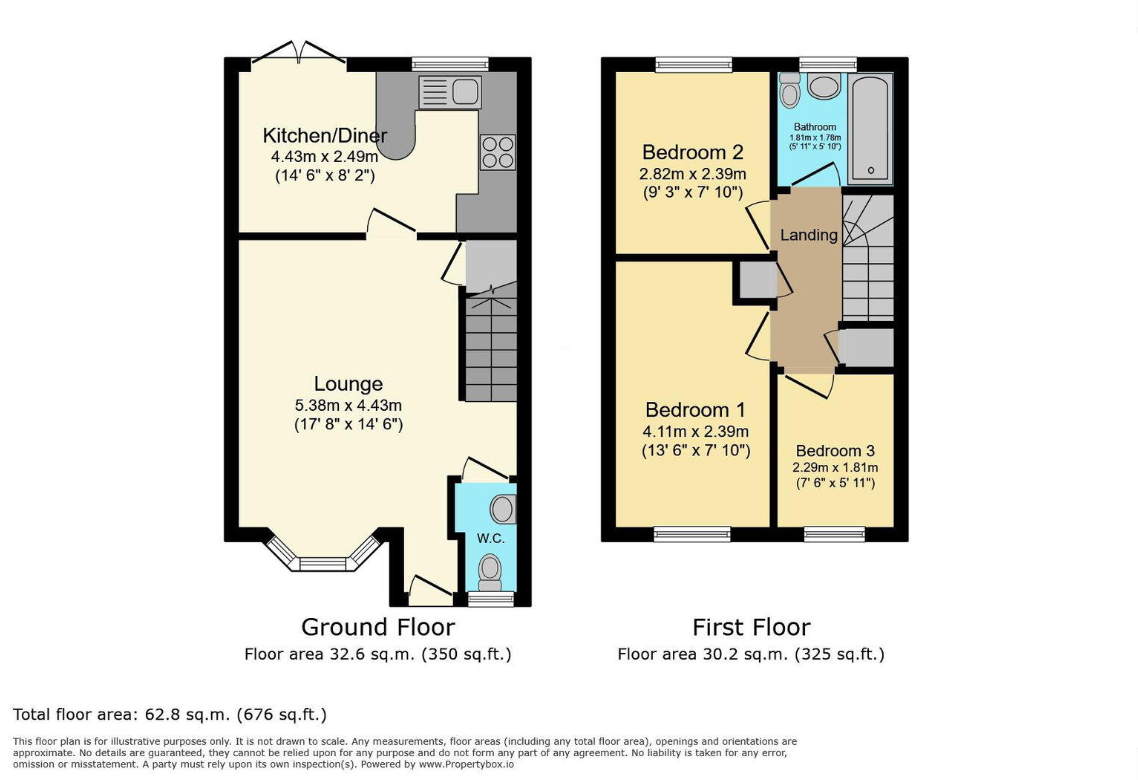 3, Mayfield Court, Selby floorplan
