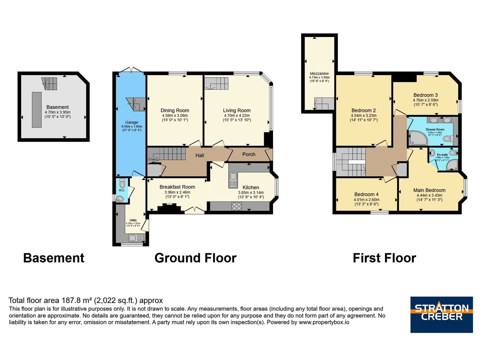Glen View,, 1 Carn Brea Village, Cornwall floorplan