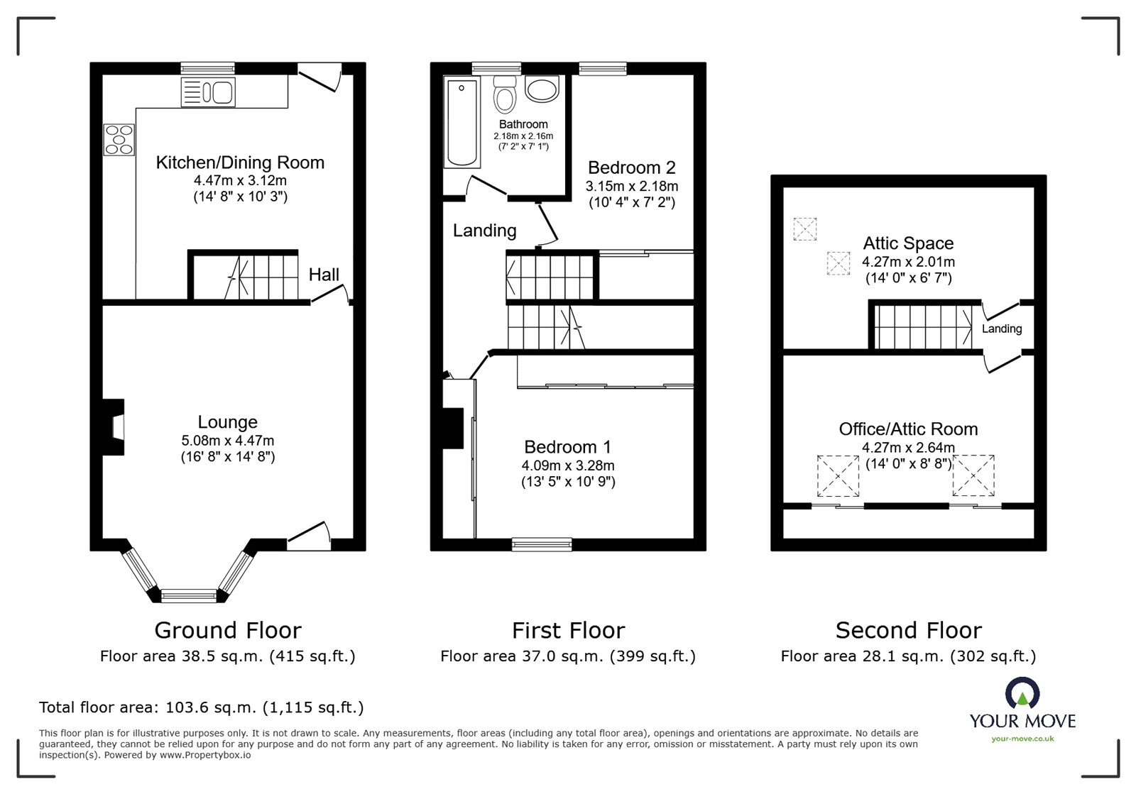 22, Astbury Street, Manchester floorplan