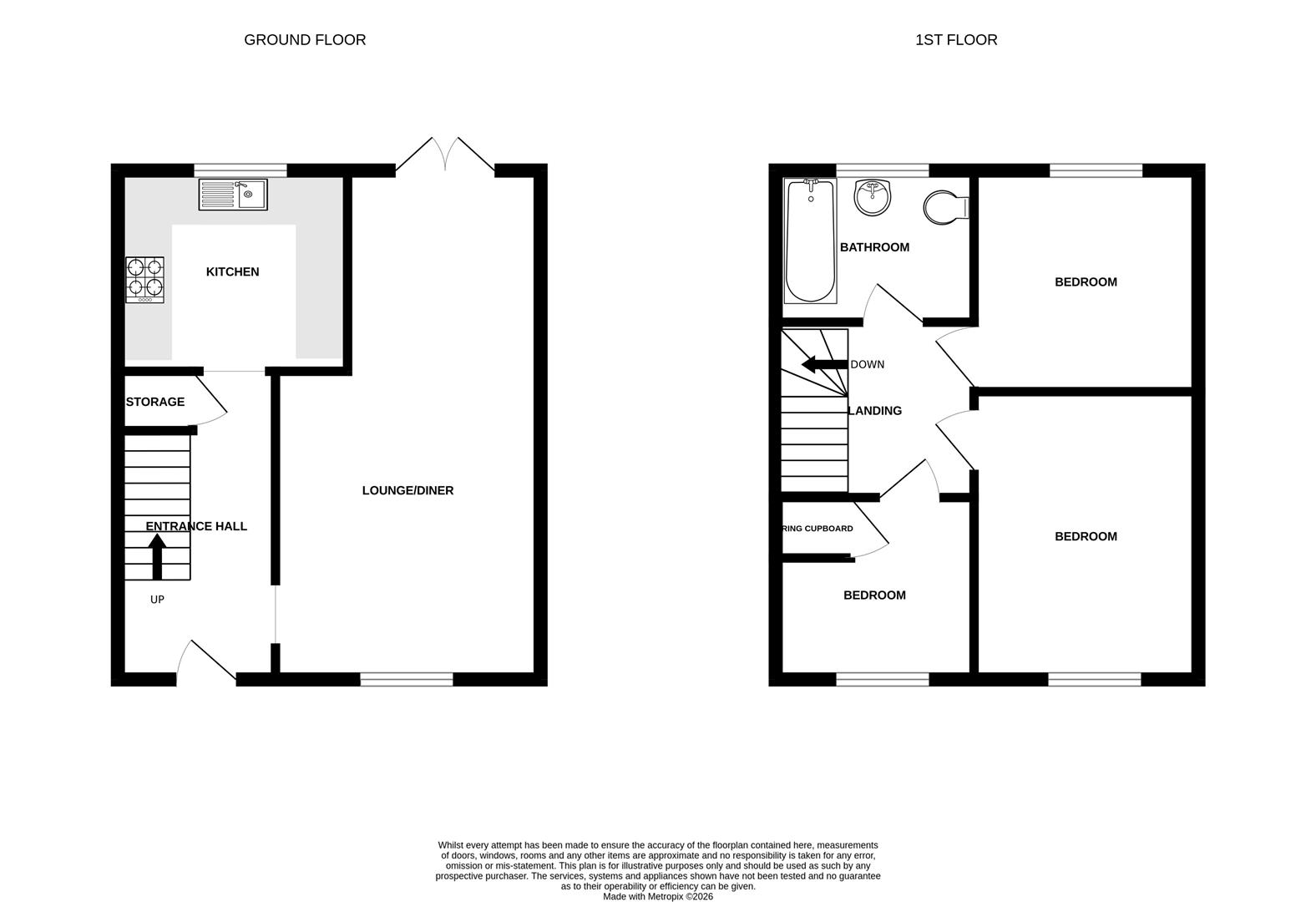 12, Braeford Close, Norwich floorplan
