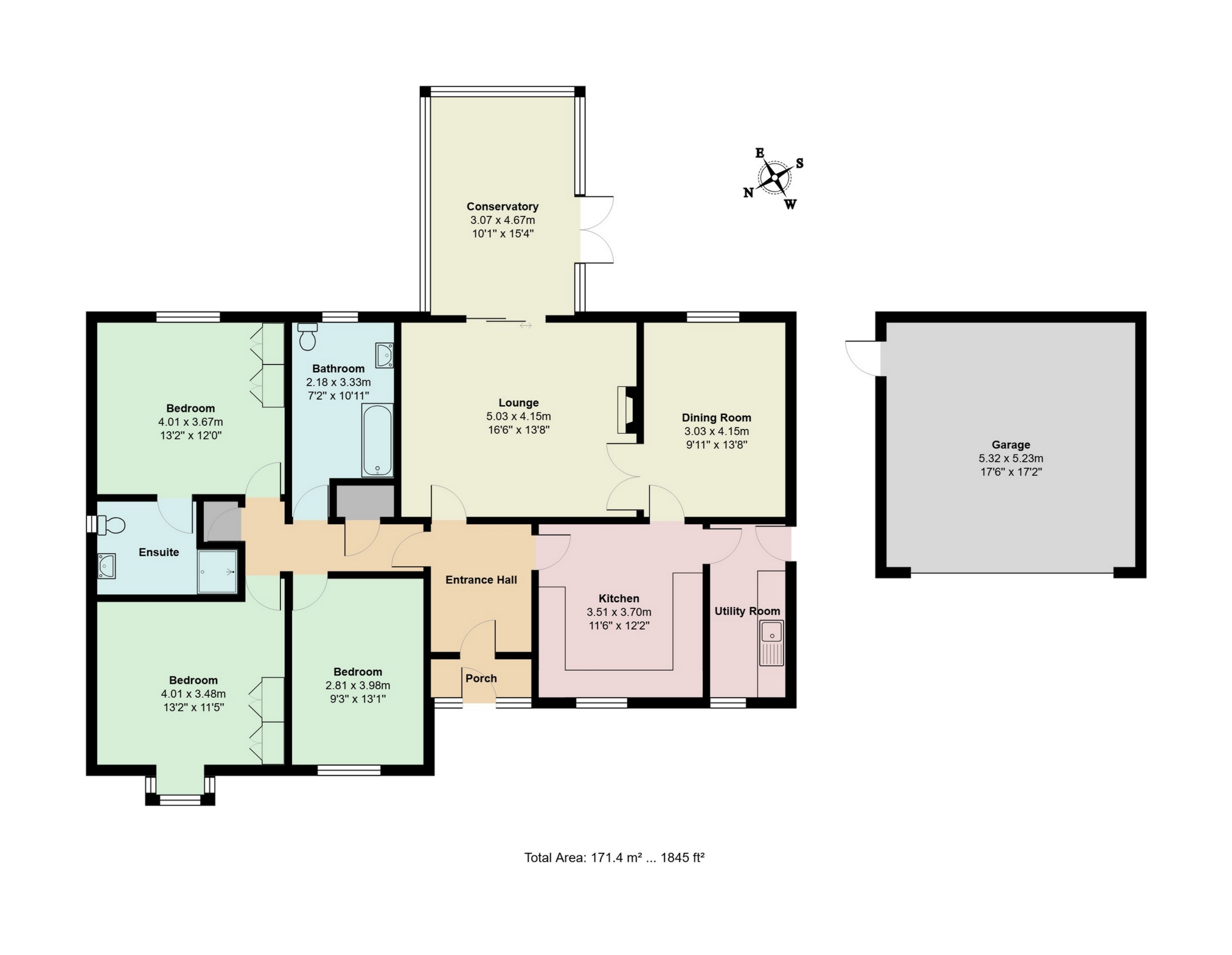 1, Fynn Road, Woodbridge floorplan