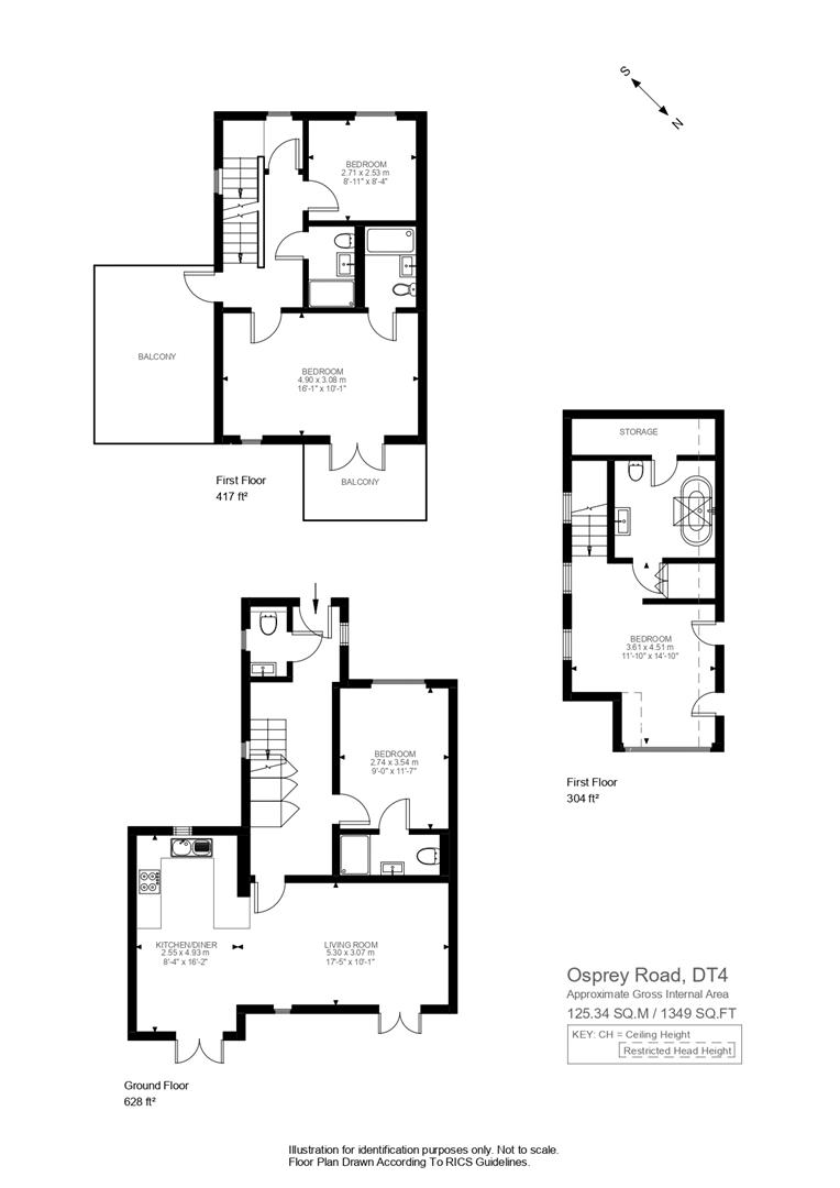 19, Osprey Road, Weymouth floorplan