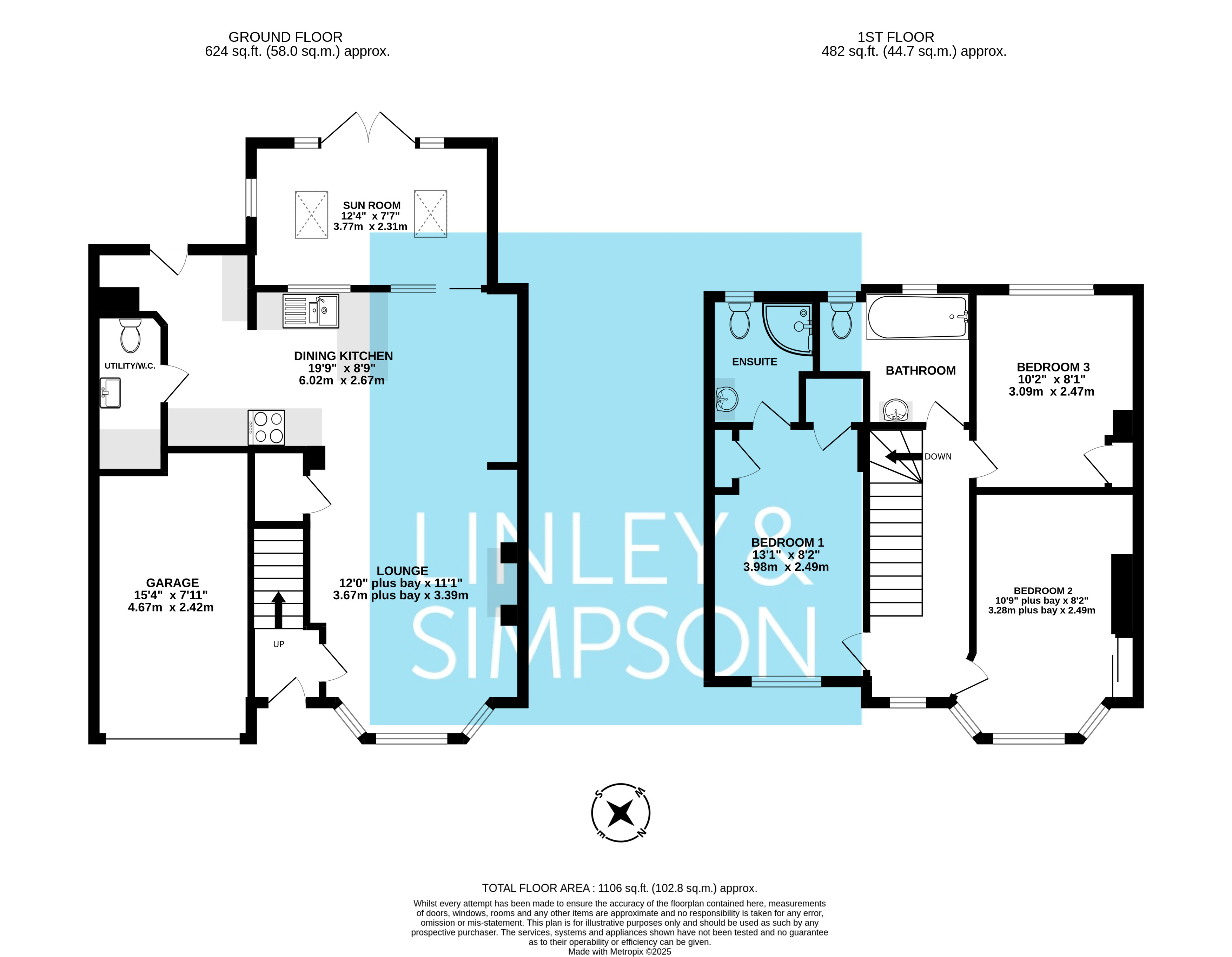 19, Ambleside Avenue, North Yorkshire floorplan
