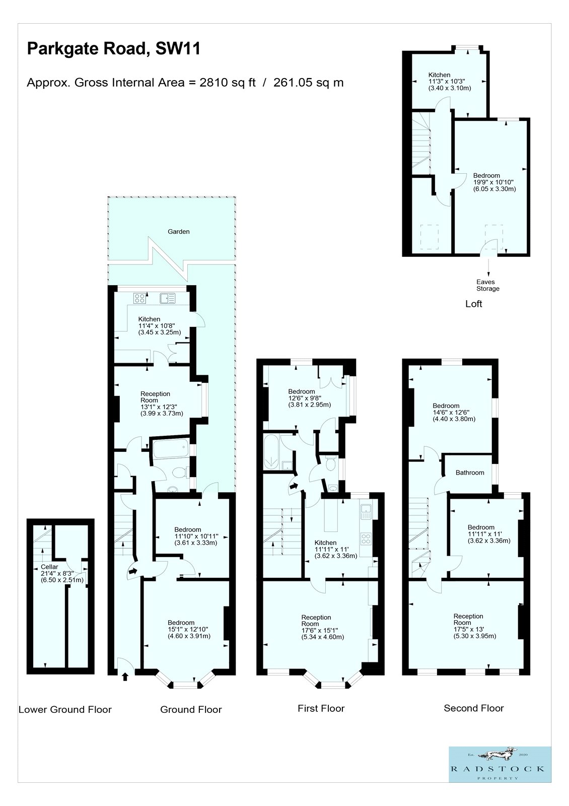 69,, Parkgate Road, London floorplan