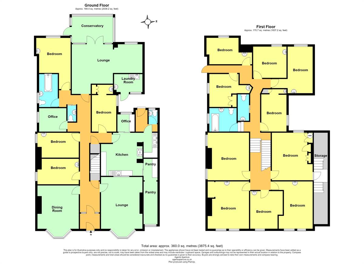 Favorita House, 28, Canterbury Road, Herne Bay floorplan