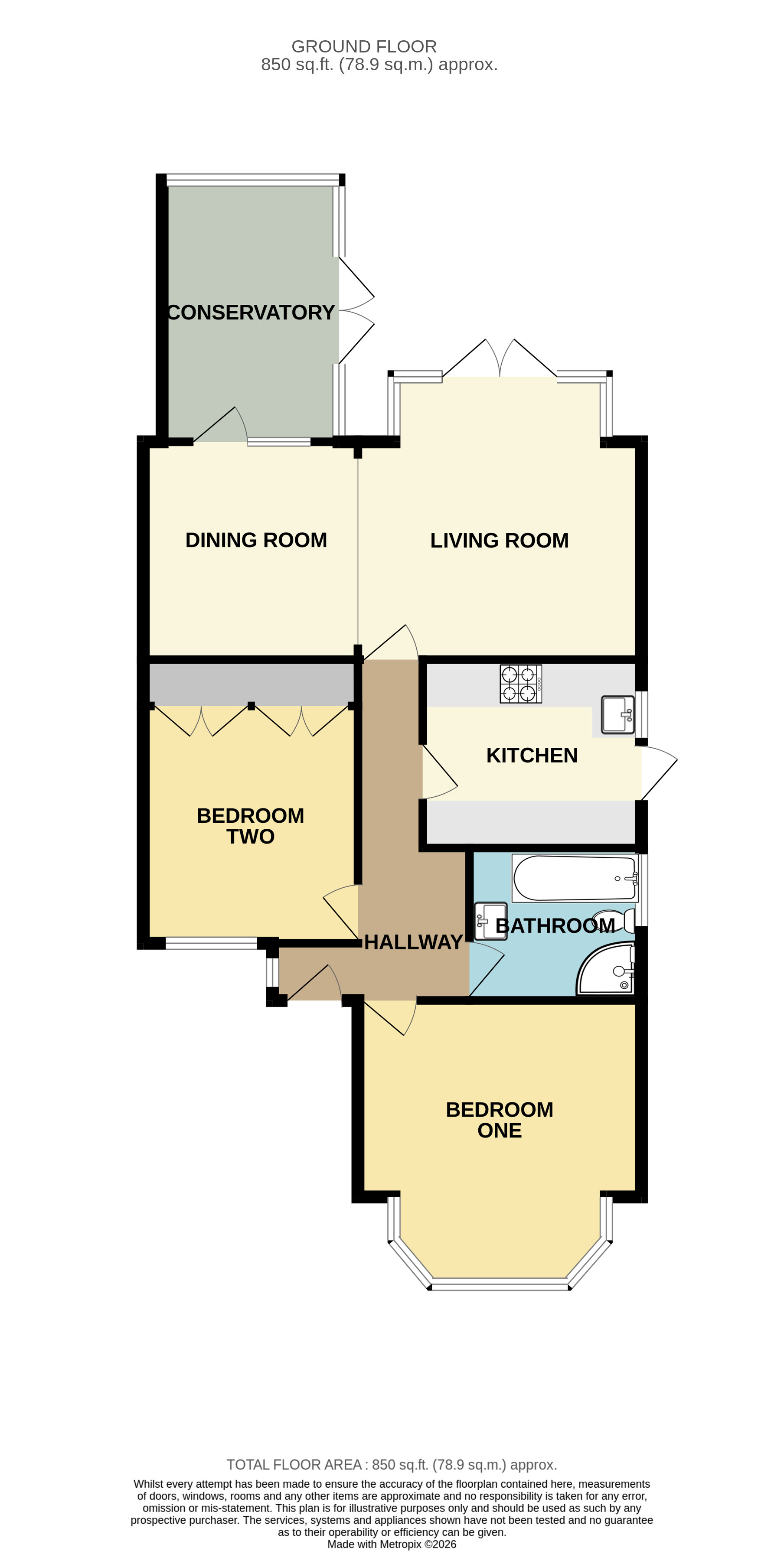 4, Thorndon Park Close, Essex floorplan