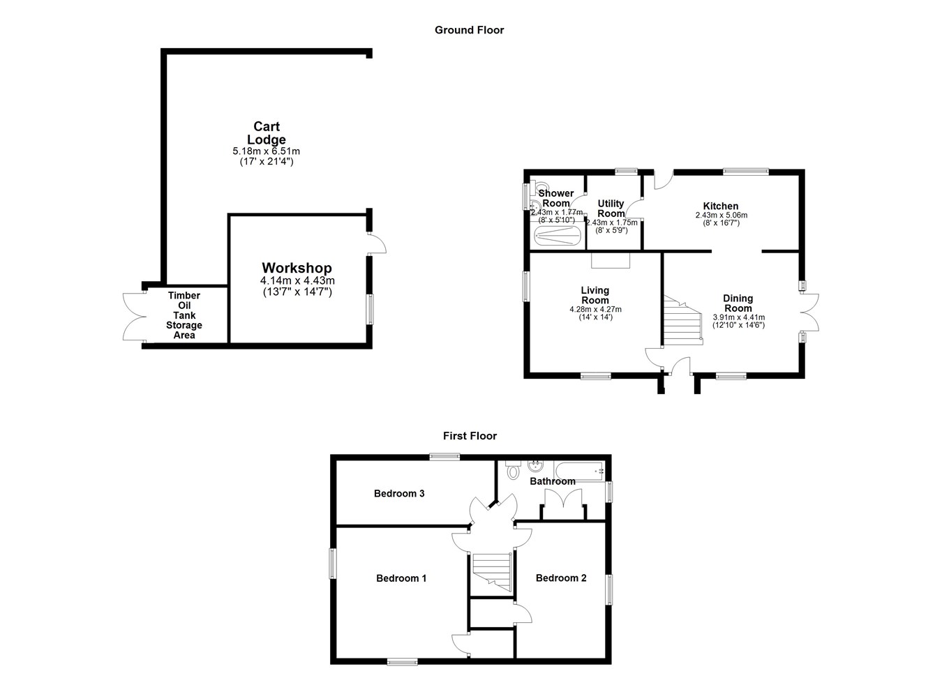 3 bed detached house for sale in Marham Road, Fincham, King's Lynn PE33