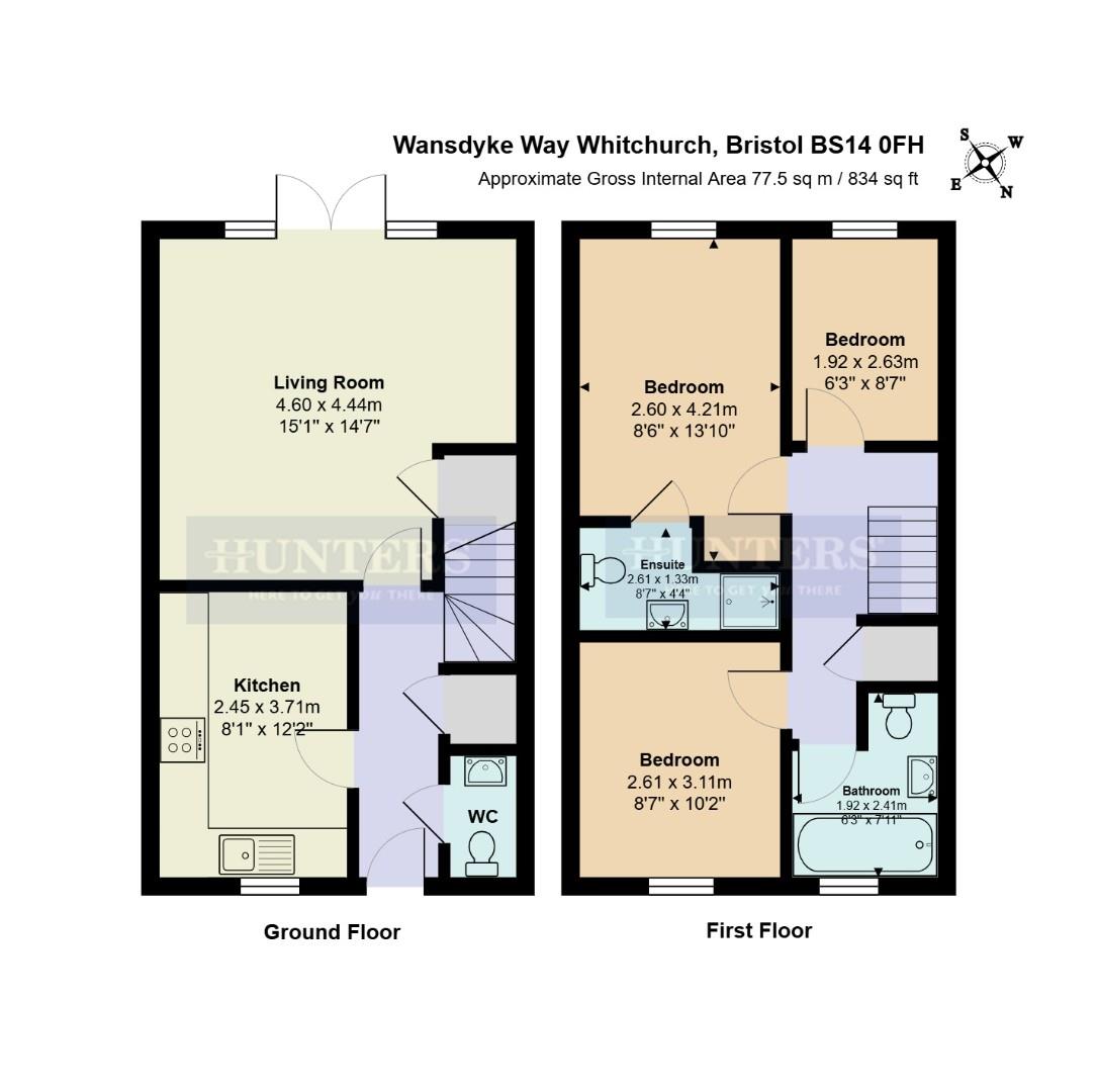 8, Wansdyke Way, Bristol floorplan