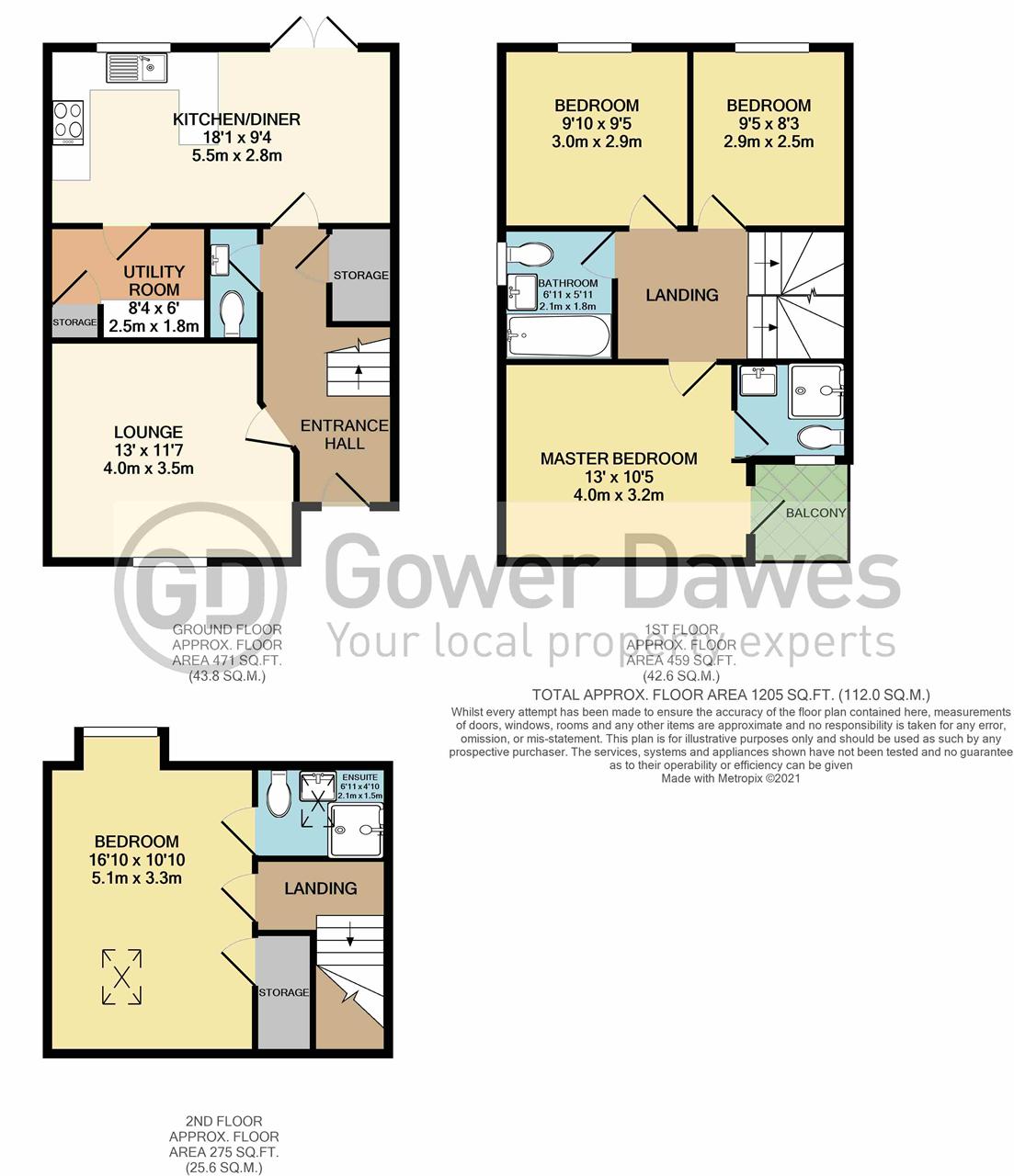 5, Sunliner Way, South Ockendon floorplan