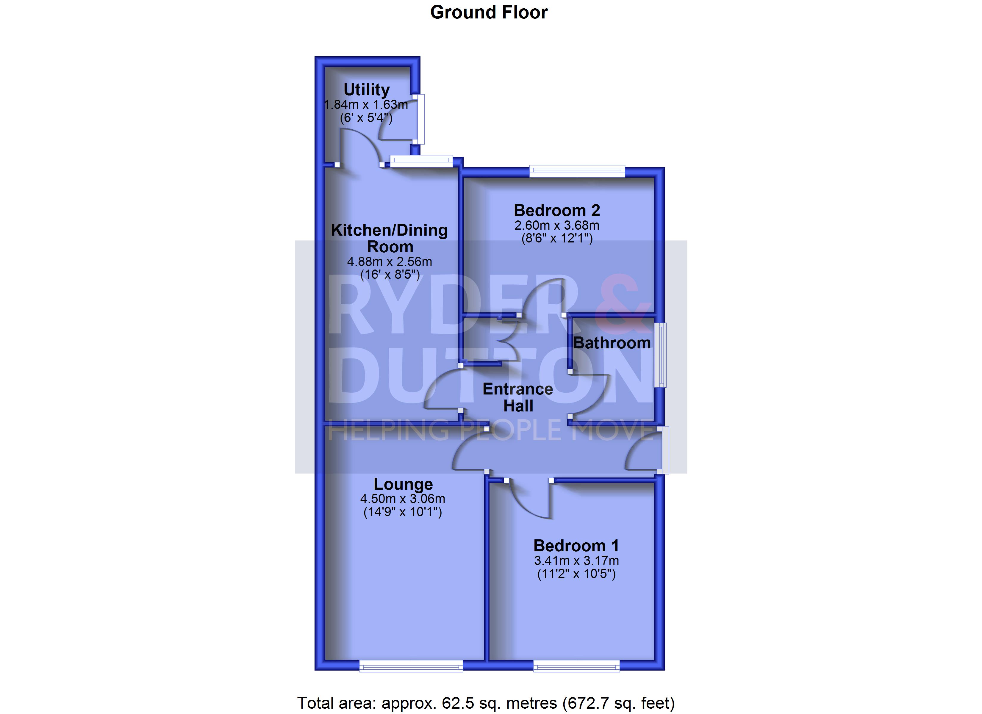 34, Pennine View, Oldham floorplan