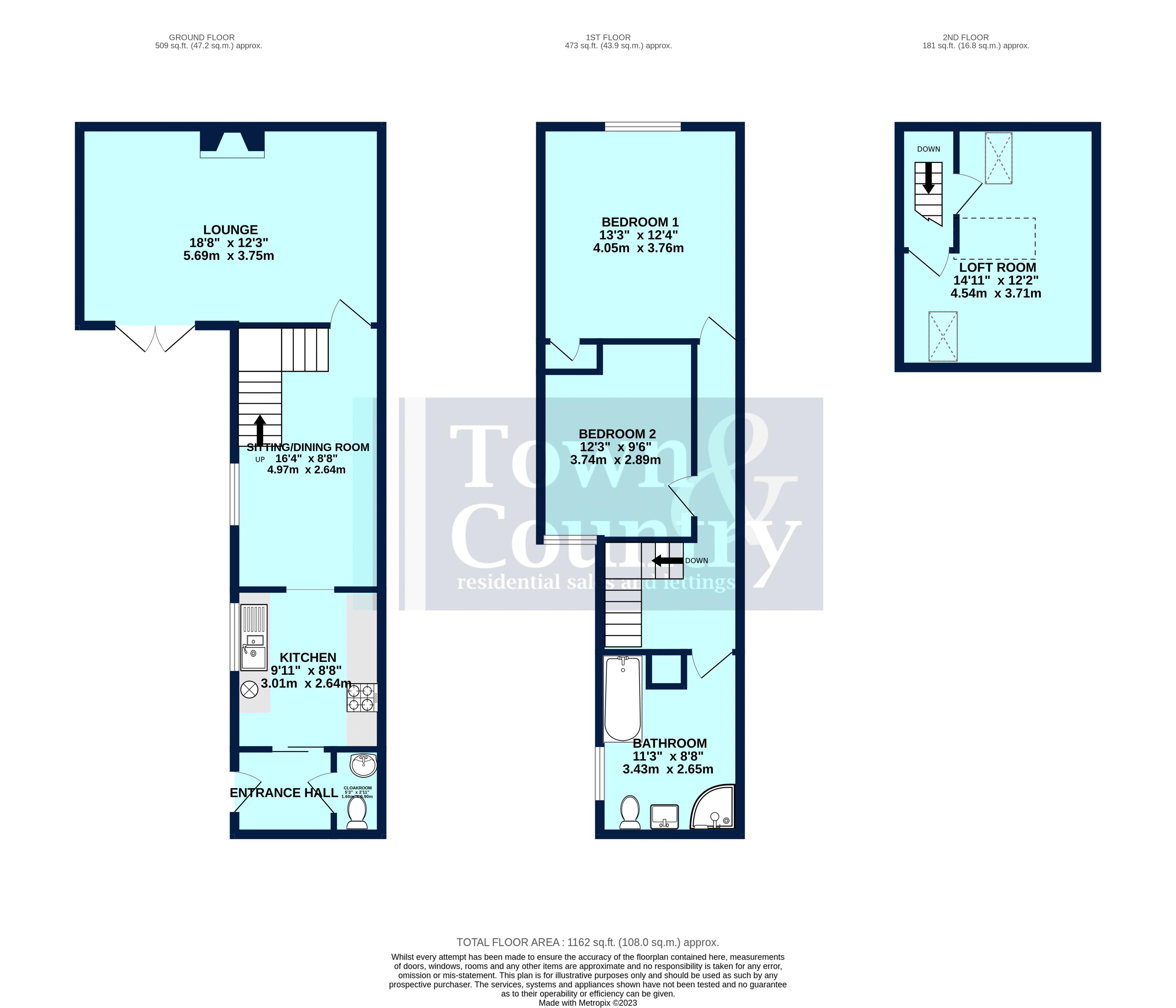 Well Street, Brightlingsea, Colchester CO7, 2 bedroom property for sale