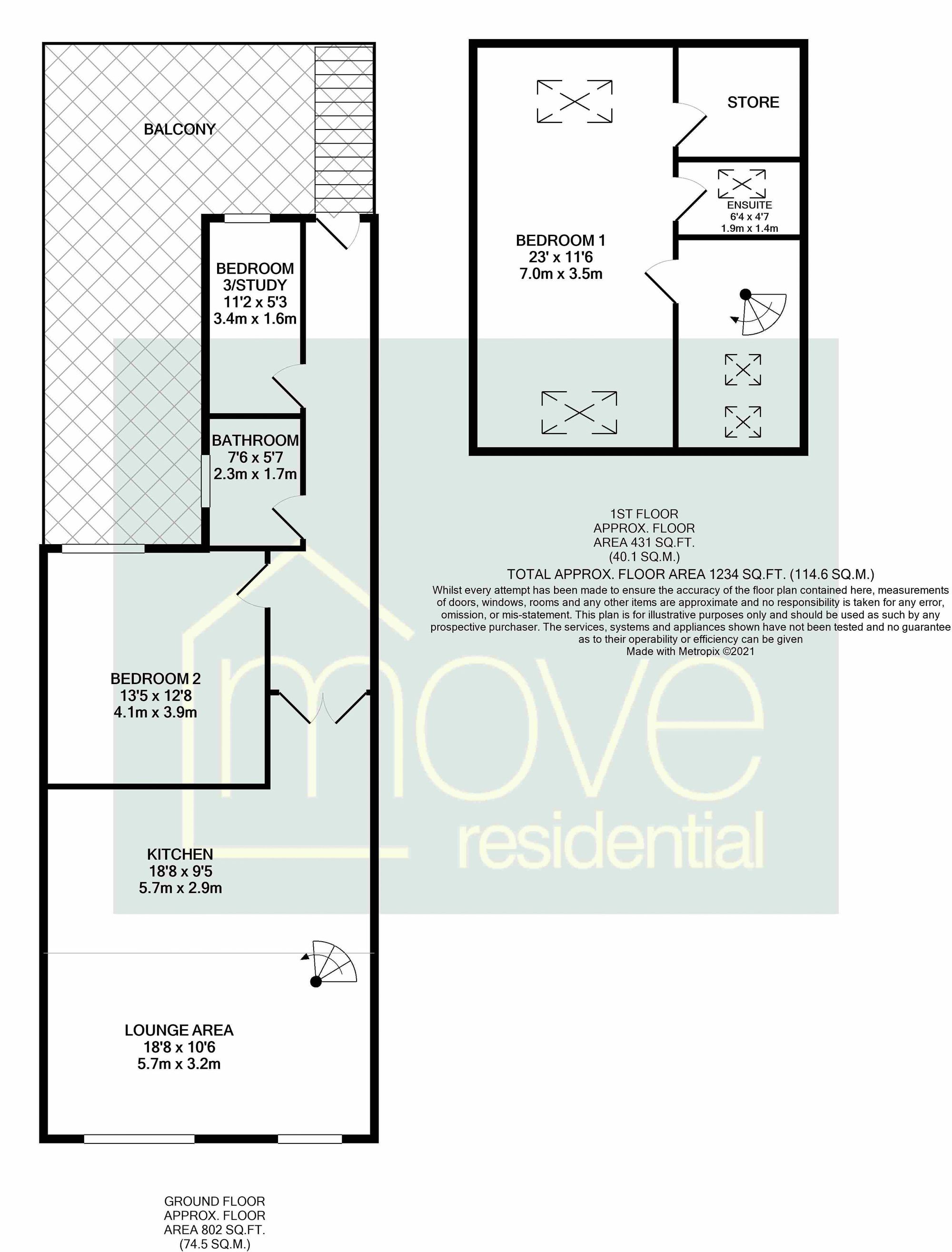202a Telegraph Road, Wirral floorplan