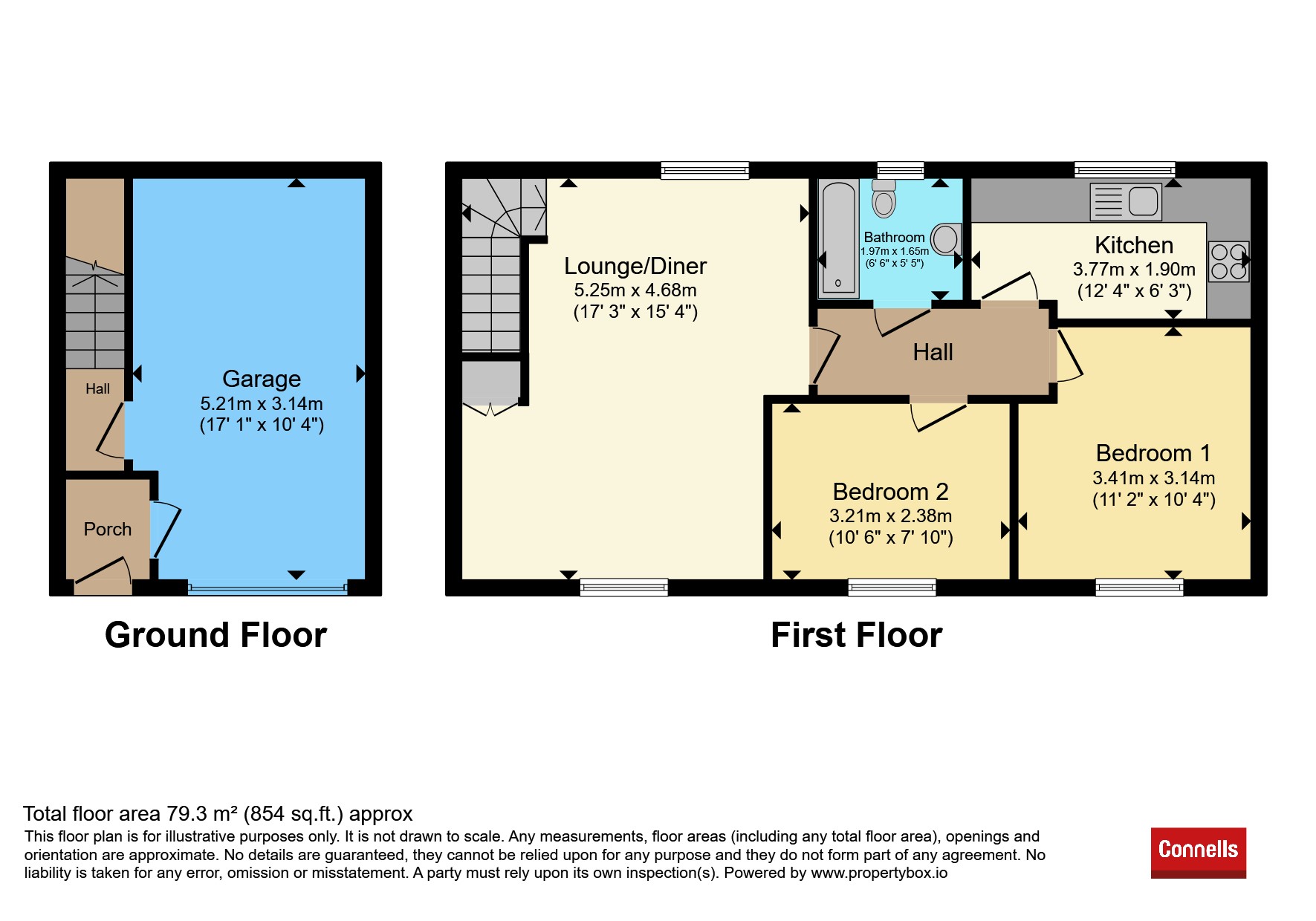 2, Nelson Way, Yeovil floorplan