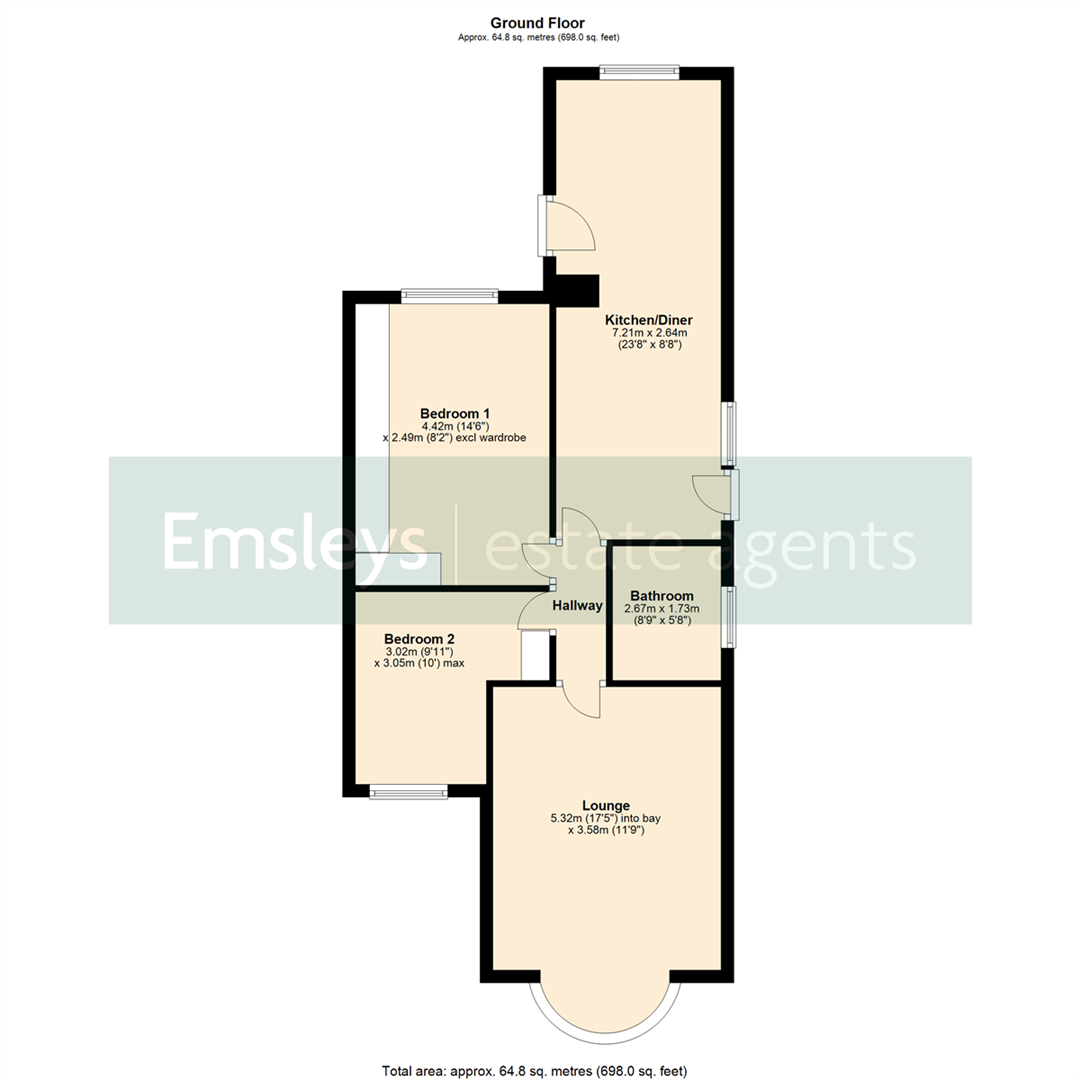 126, Kennerleigh Avenue, Leeds floorplan