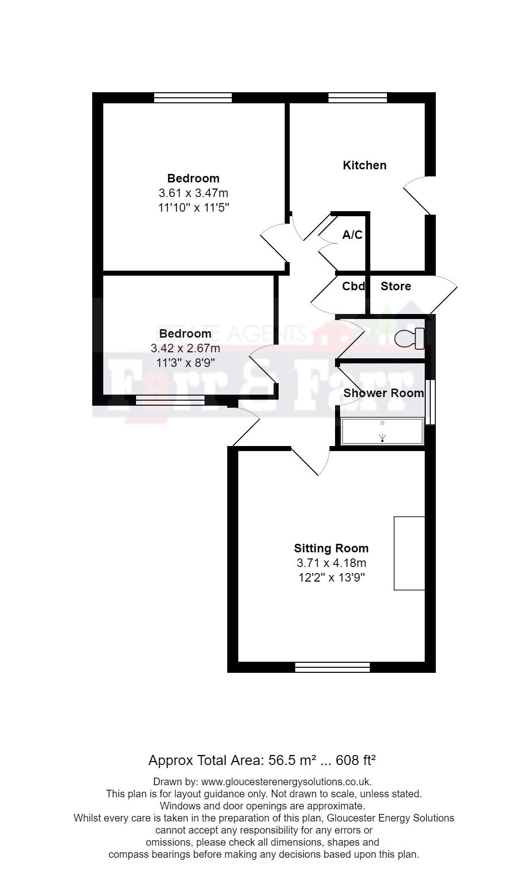 Manor Park, Longlevens, Gloucester GL2, 2 bedroom semidetached