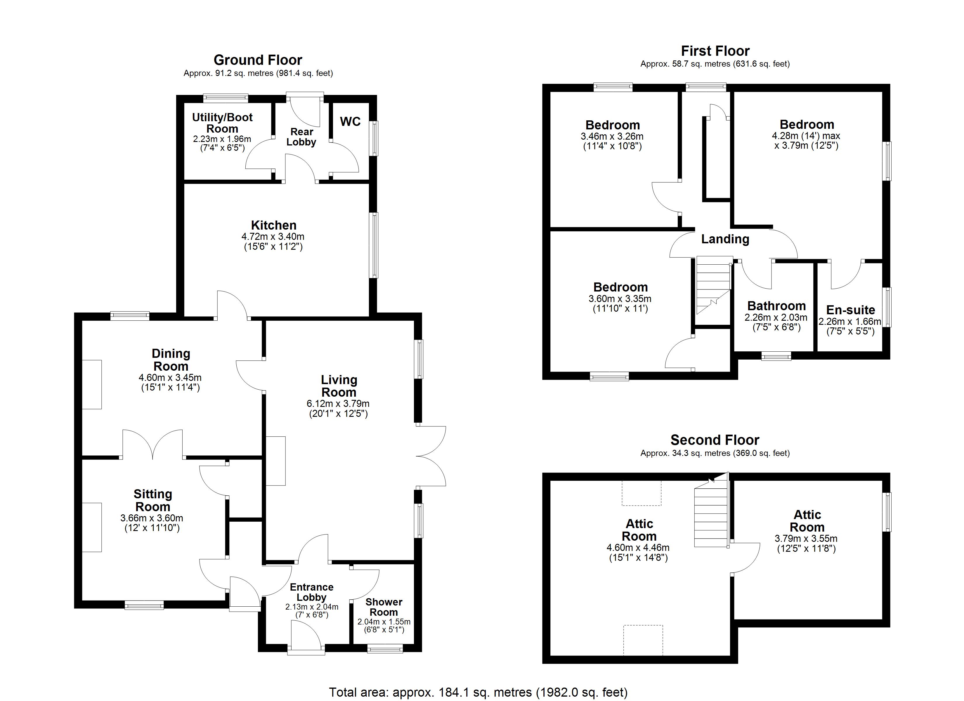 2 Coxhall Cottages,, Holbrook Road, Suffolk floorplan