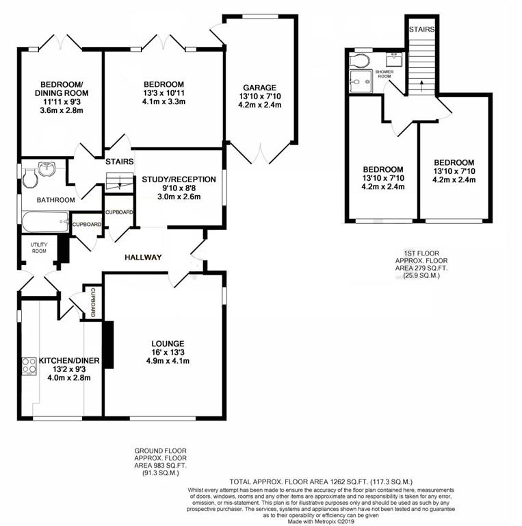 4 Bedrooms Detached house for sale in Barrington Road, Goring-By-Sea, Worthing BN12