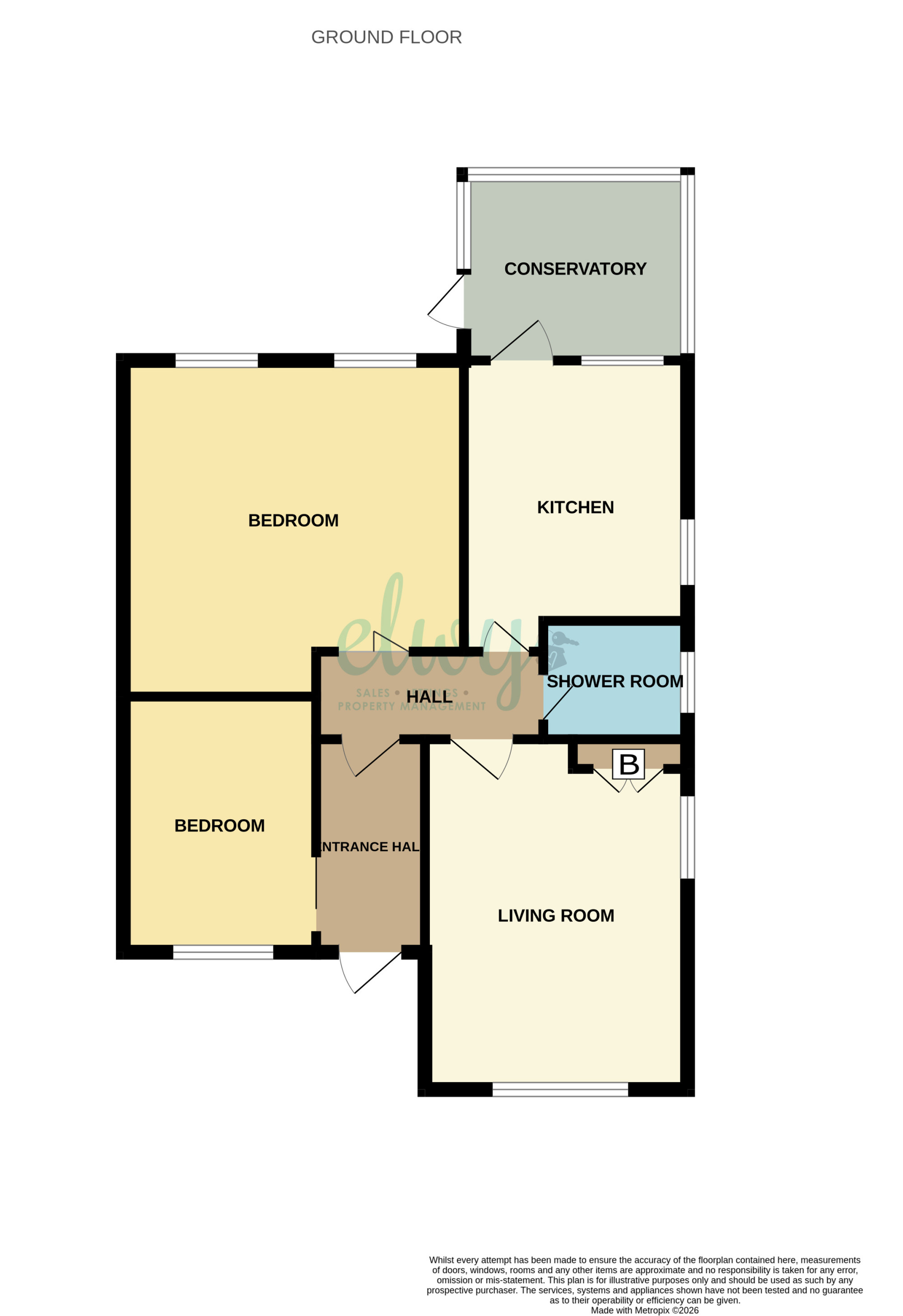 7, Arnold Gardens, Kinmel Bay floorplan
