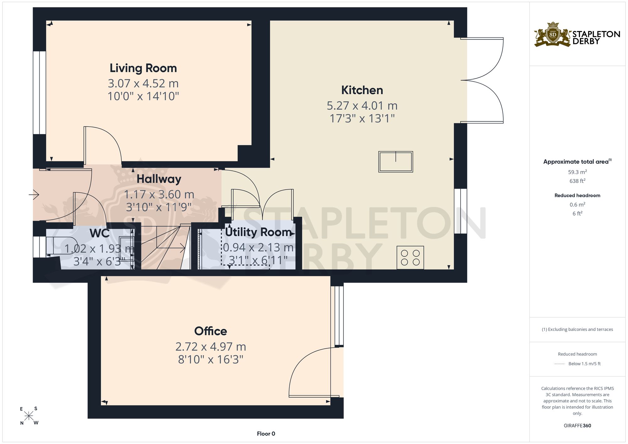 1 Stephenson Grove, Prescot floorplan