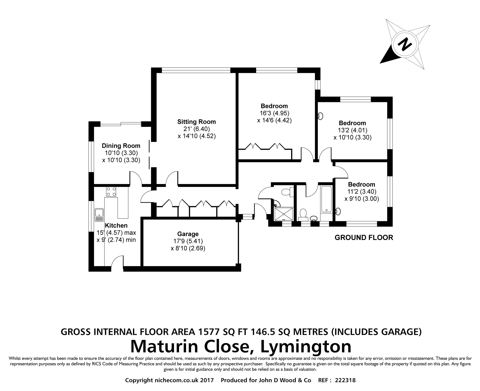 Belmore End, 11, Maturin Close, Hampshire floorplan