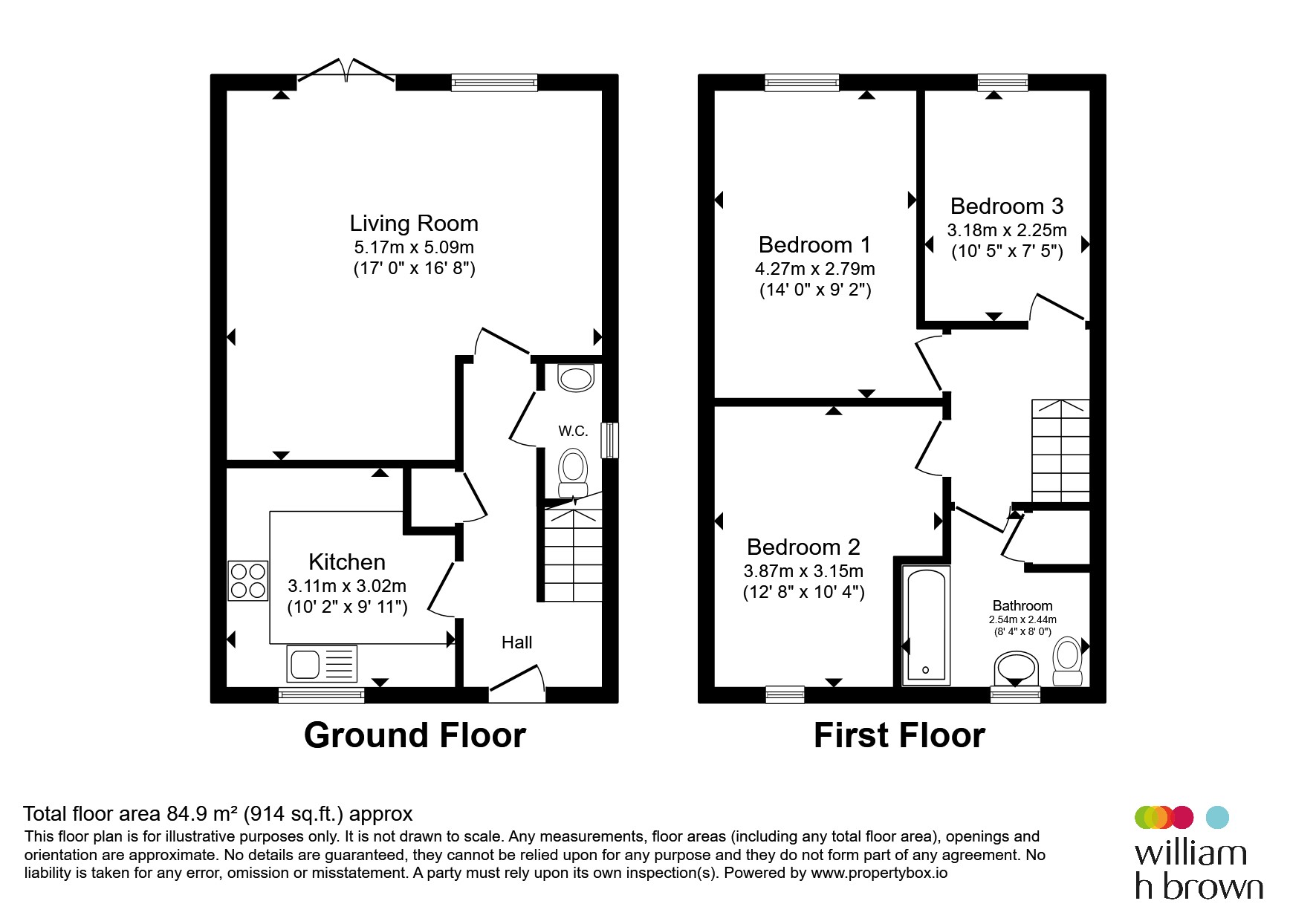 48a, Fourth Avenue, Sudbury floorplan