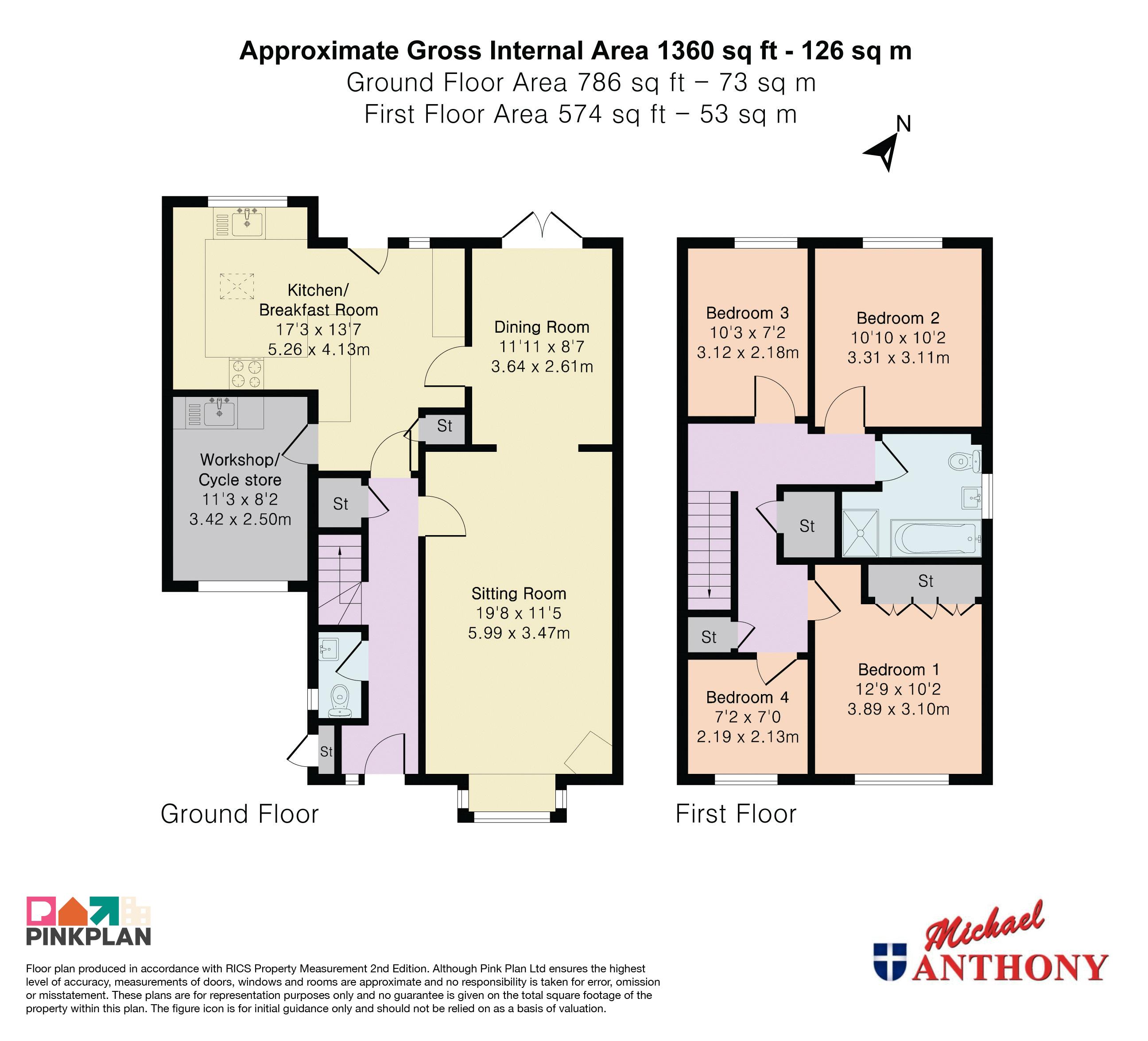 13, The Spinney, Milton Keynes floorplan