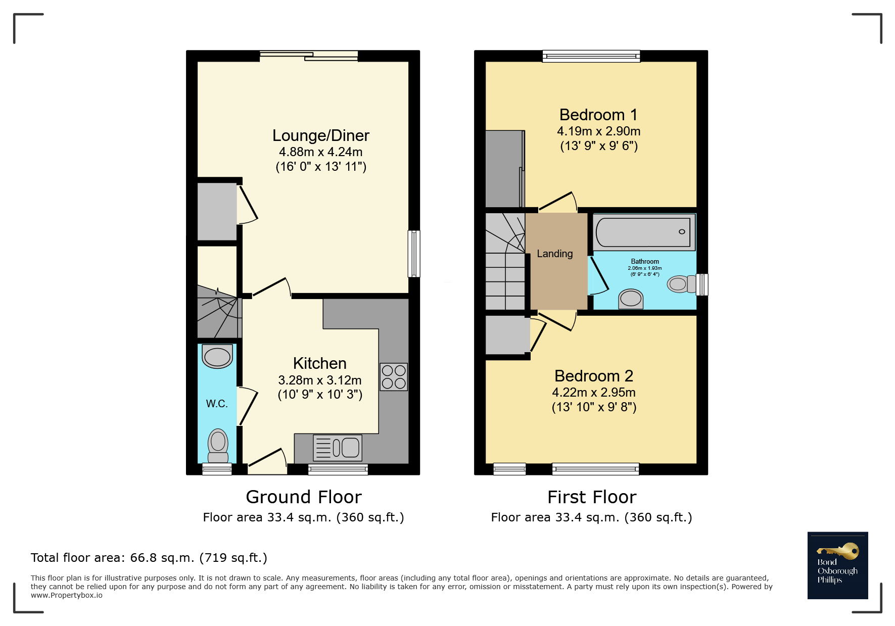 11, Lower Abbots, Bideford floorplan
