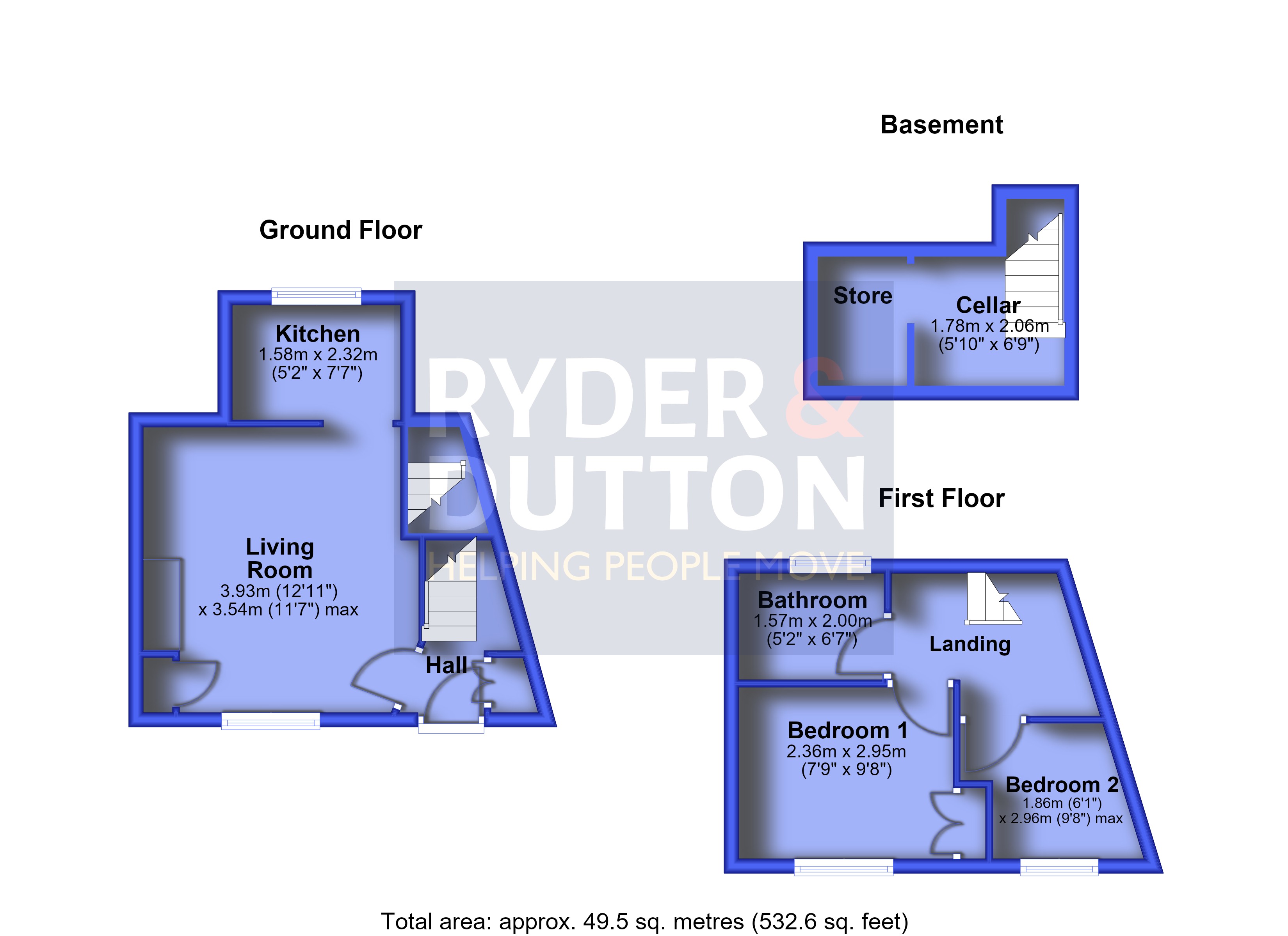 8, Park Lane, Huddersfield floorplan