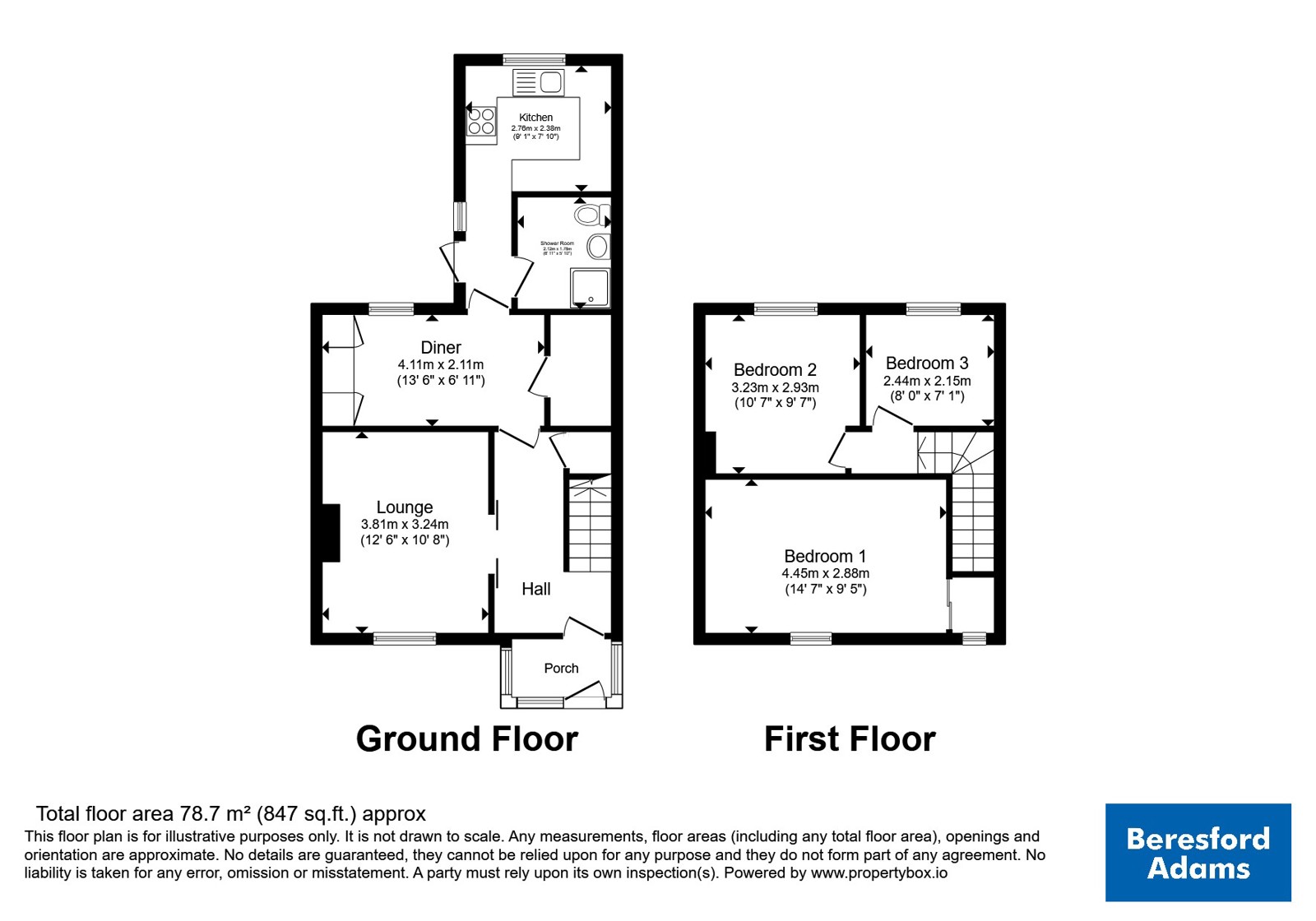 5, Station Road, Bangor floorplan