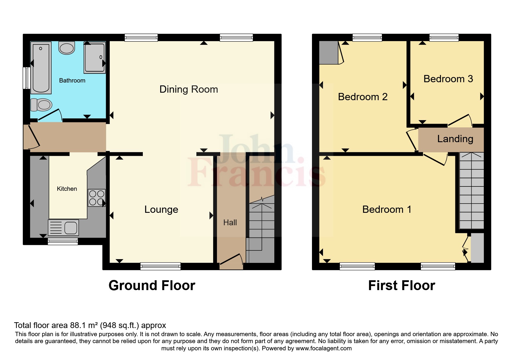 9, Heol Las, Pontardawe floorplan