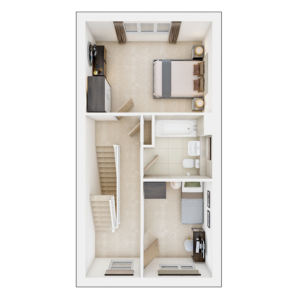 The Harrton - Plot 57, Woven Oaks, Comberton Road, Kidderminster floorplan