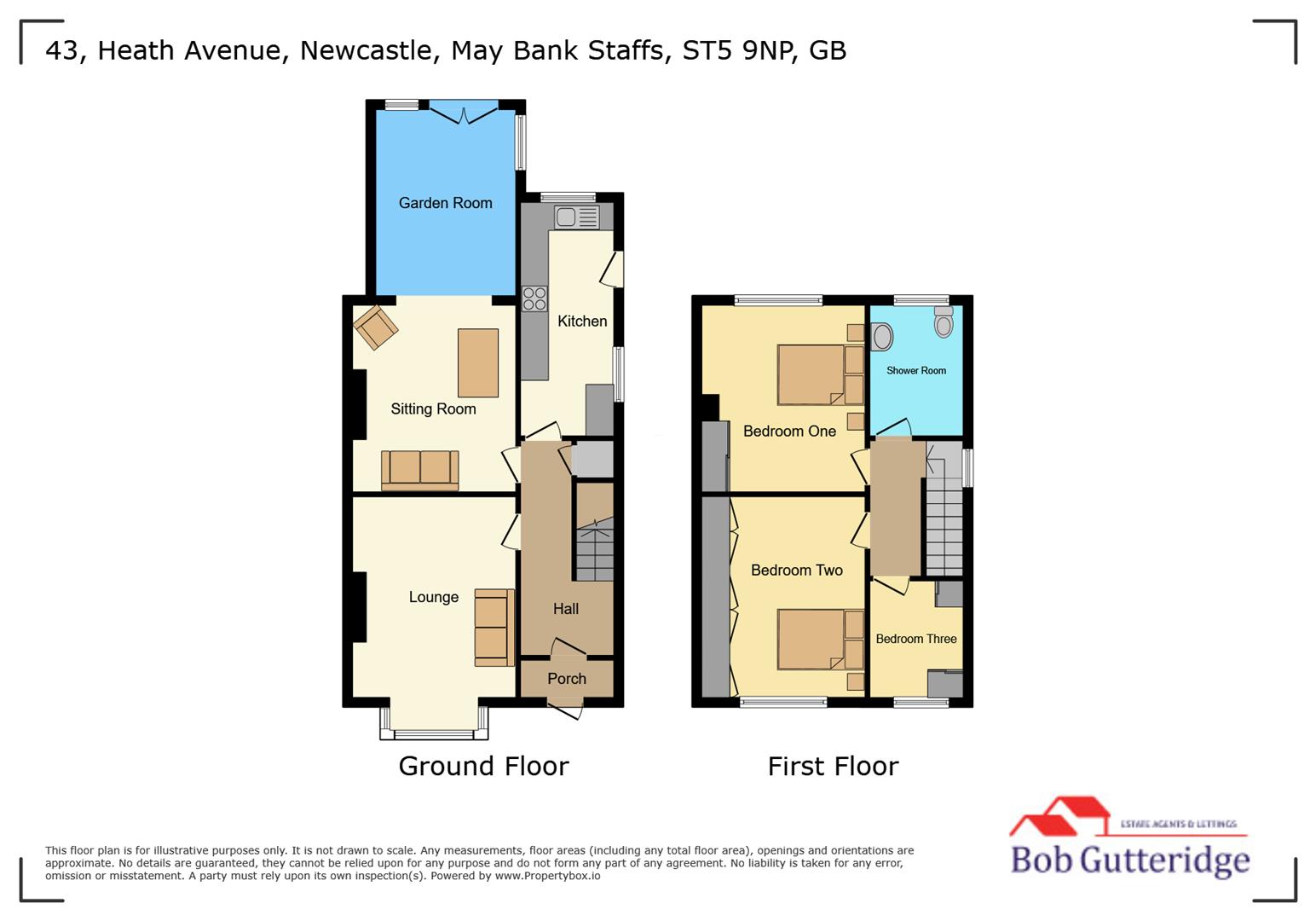 43, Heath Avenue, Newcastle floorplan