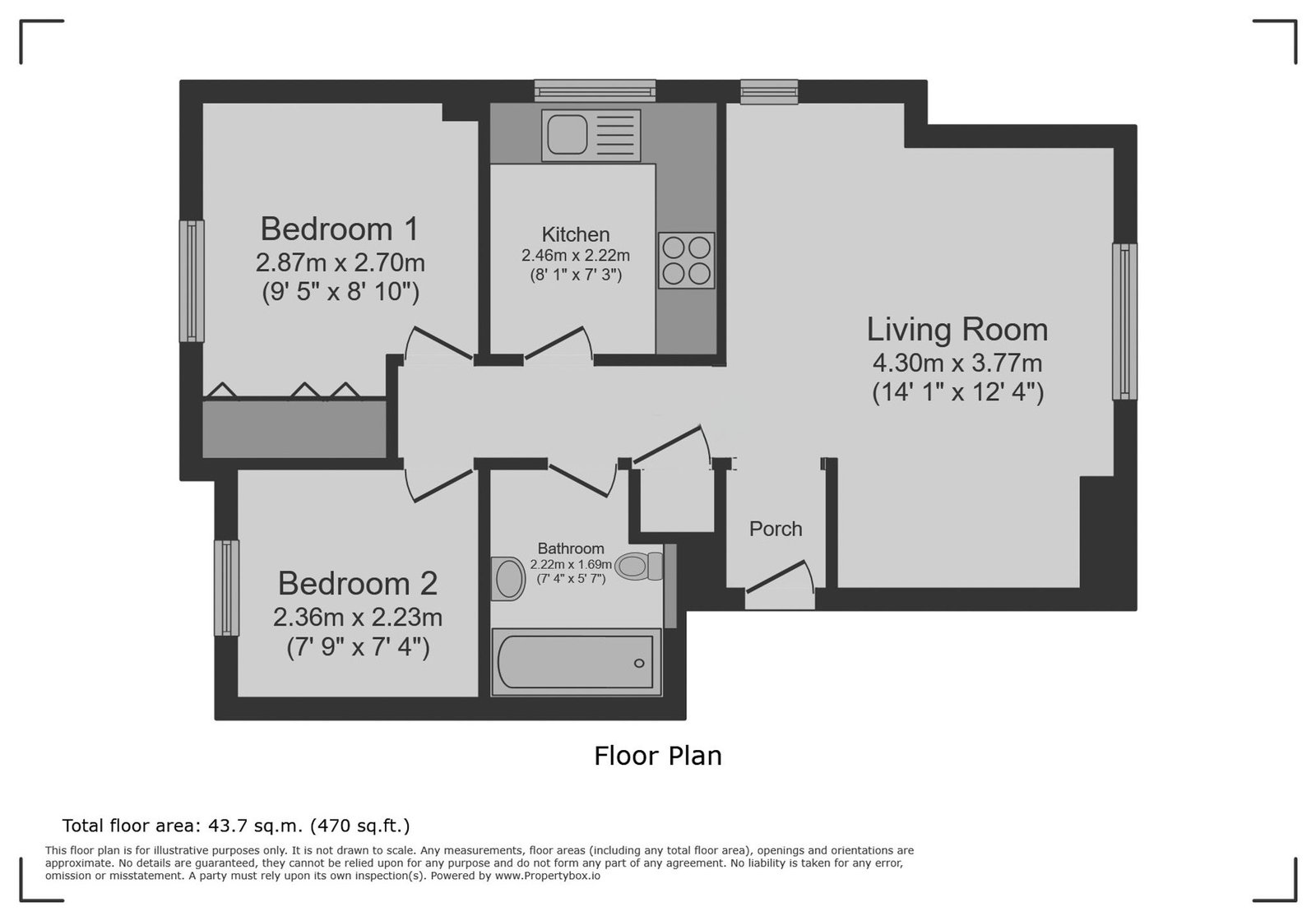 27, The Lindens, Towcester floorplan