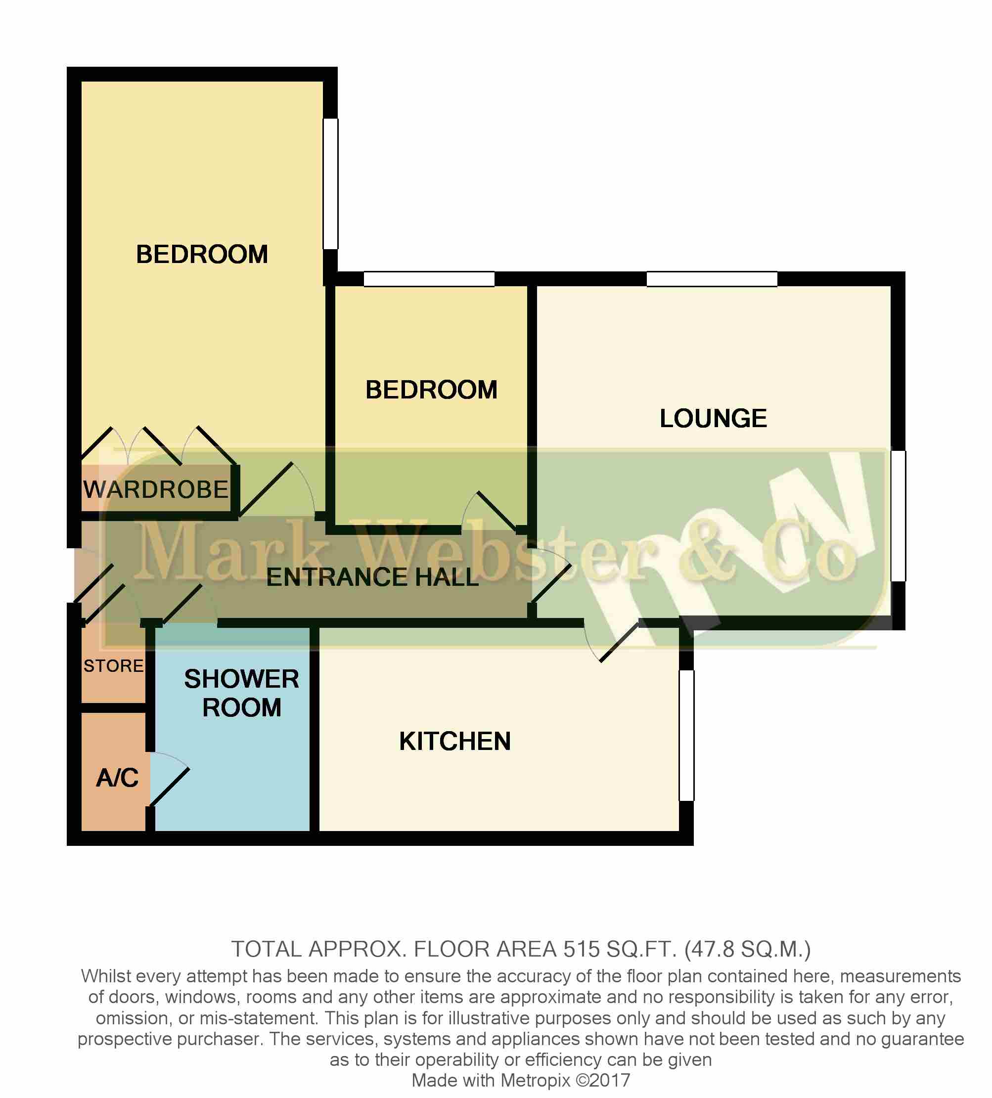 38, Regal Court, Atherstone floorplan